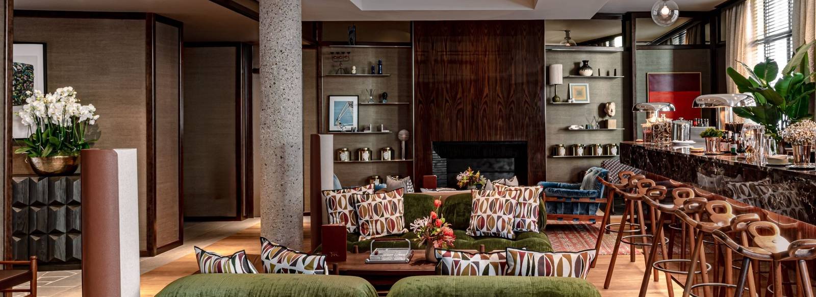 巴黎 Norman Hotel & Spa 壁爐酒吧與吧檯