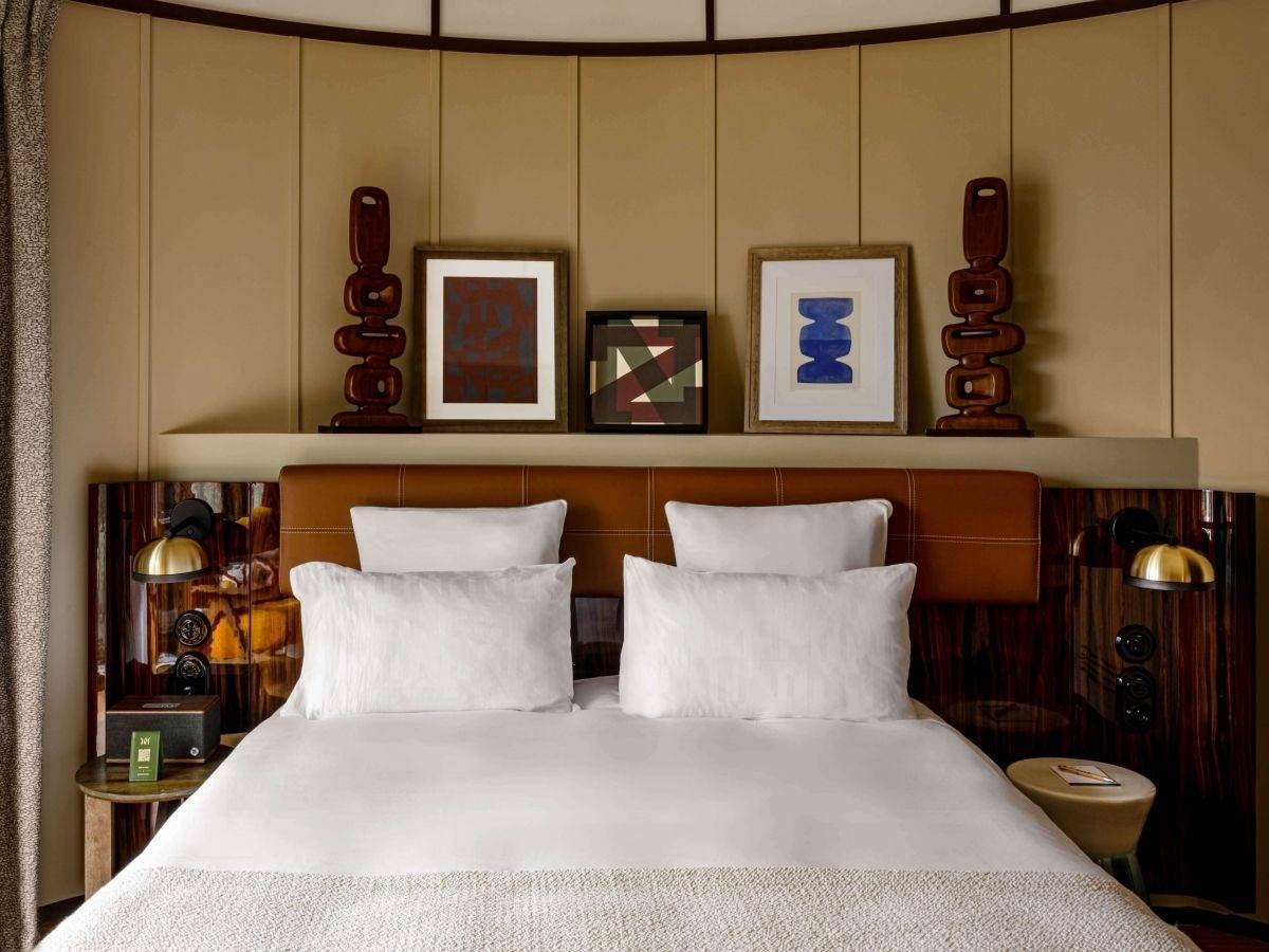巴黎 Norman Hotel & Spa Sky Suite 臥室