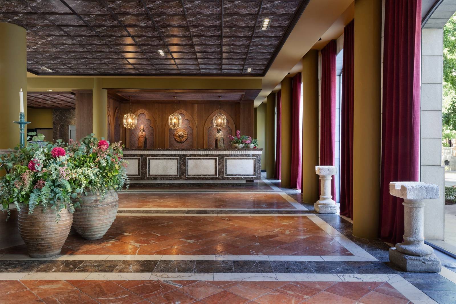 格拉那達 Hotel Palacio de Santa Paula 大廳