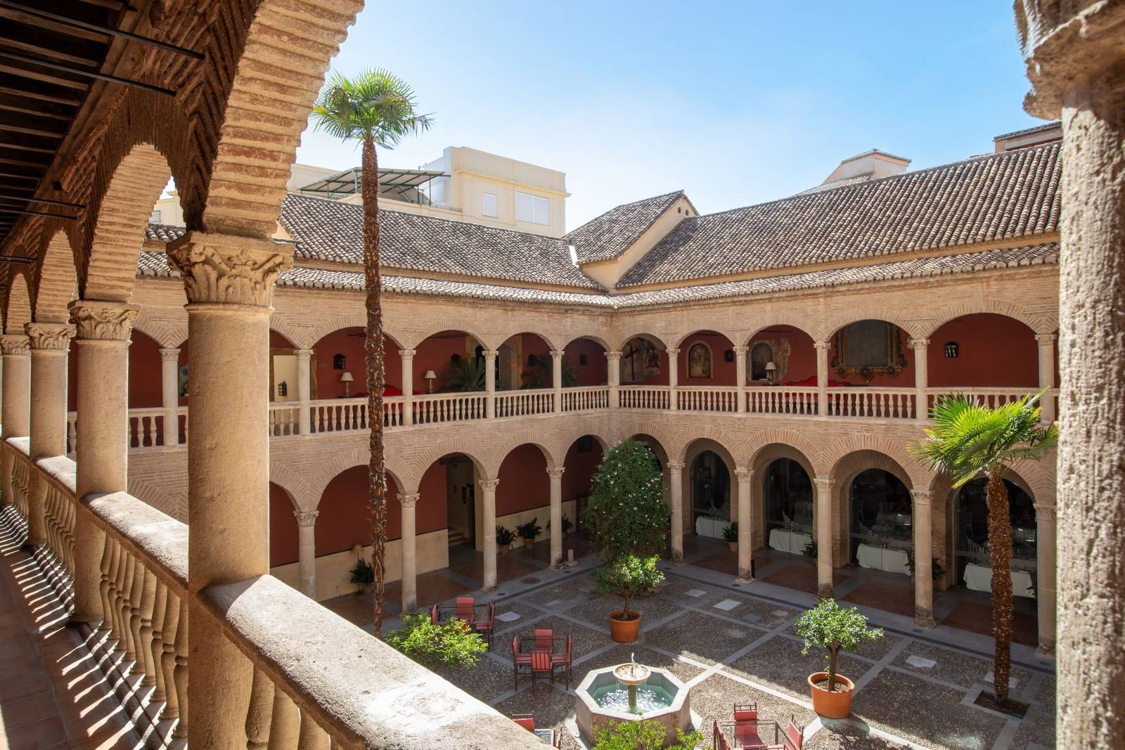 格拉那達 Hotel Palacio de Santa Paula 十六世紀修道院迴廊