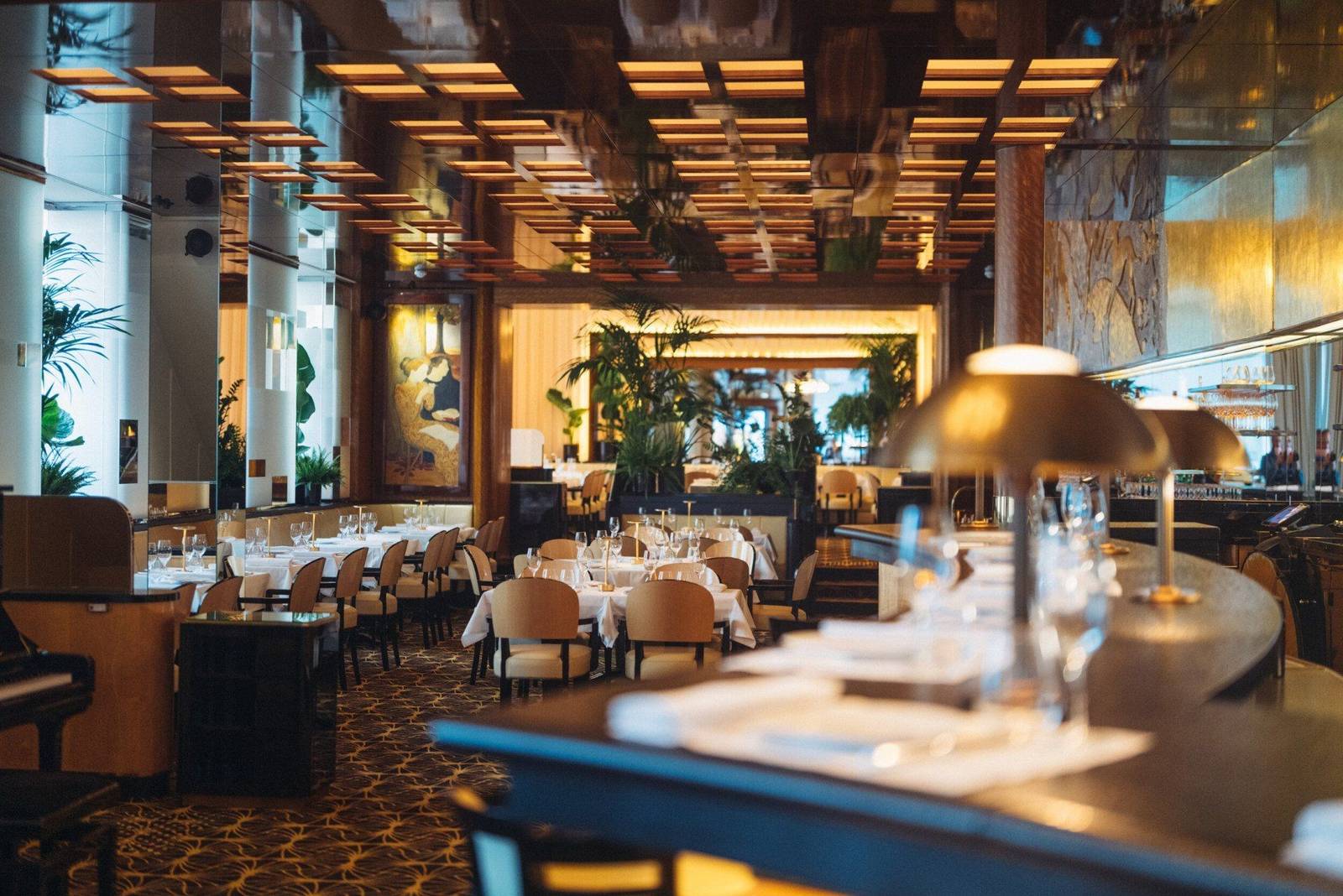 巴黎雅典娜廣場酒店 Le Relais Plaza 裝飾藝術風餐廳