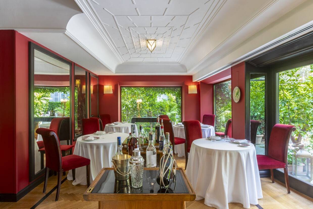 Relais Le Jardin Veranda Room 用餐室