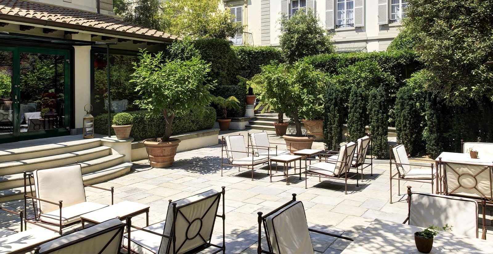 佛羅倫斯 Hotel Regency Urban Garden 露天座位區