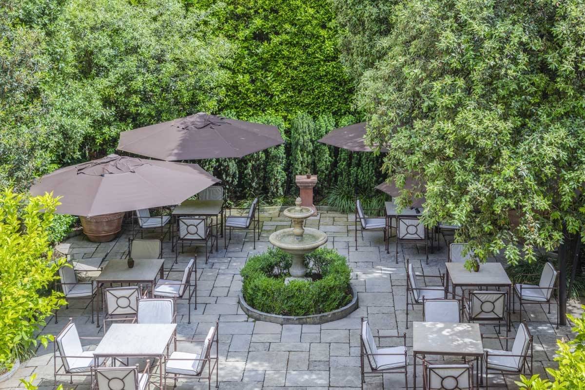 佛羅倫斯 Hotel Regency Urban Garden 庭園與噴泉