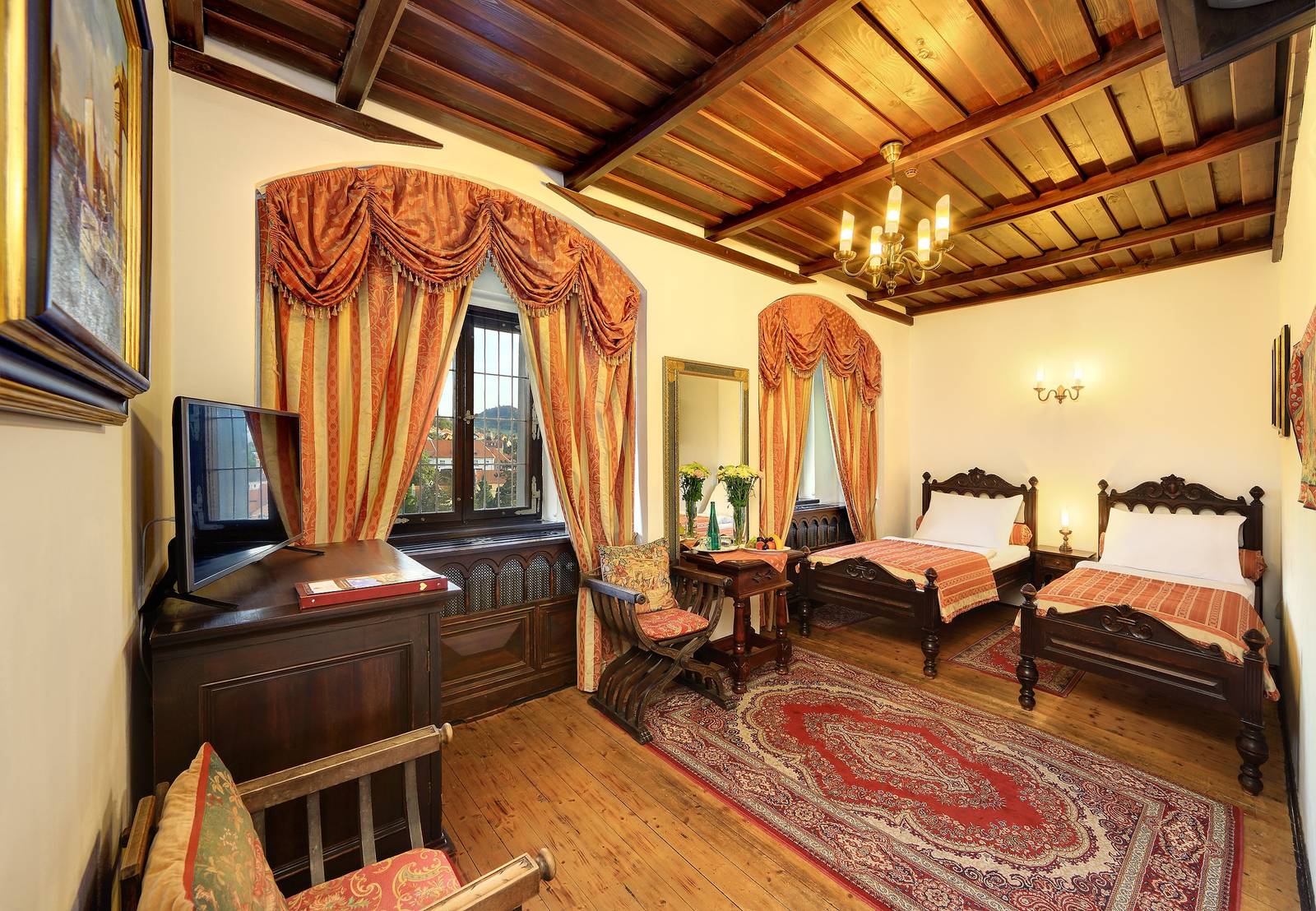 Hotel Růže Comfort 雙床客房