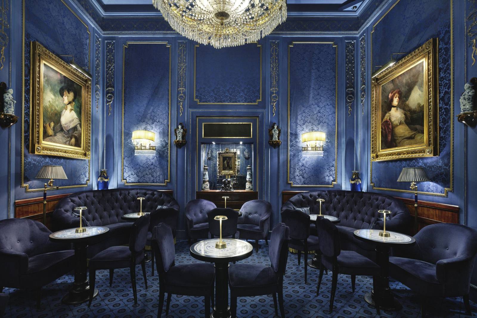 Hotel Sacher Wien Blaue Bar 藍色酒吧