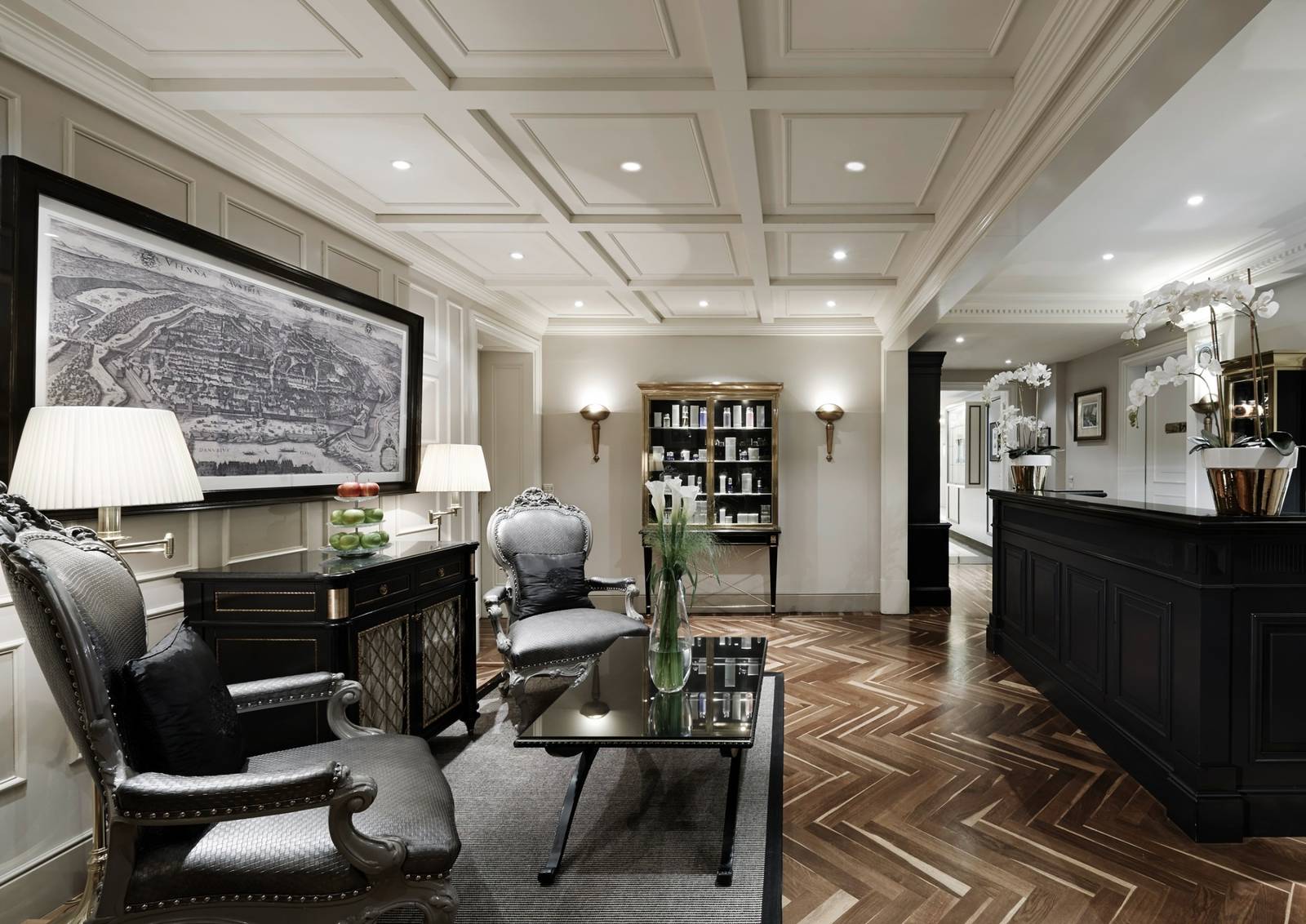 Hotel Sacher Wien Boutique Spa 休憩區