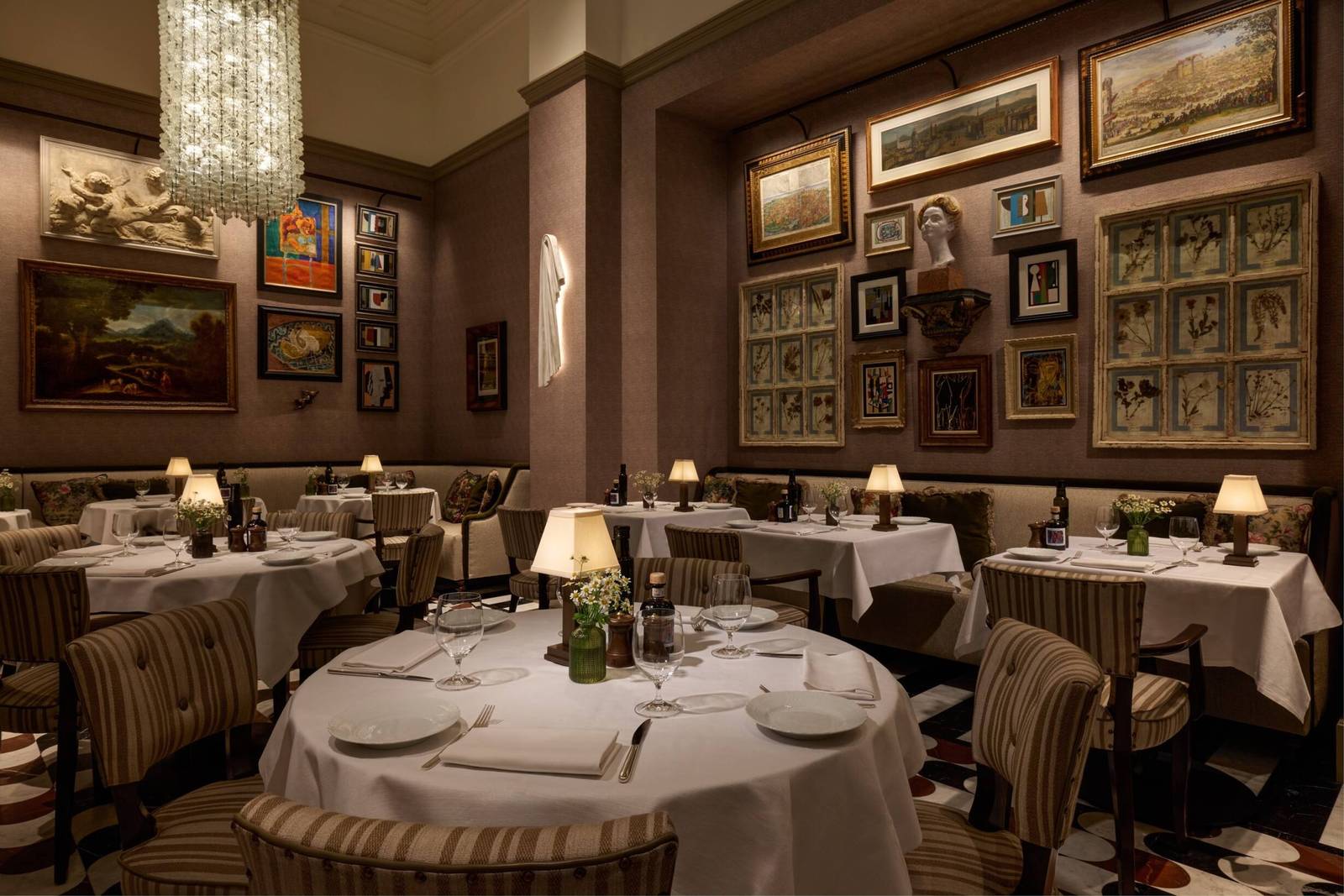 佛羅倫斯 Hotel Savoy Irene 餐廳用餐室