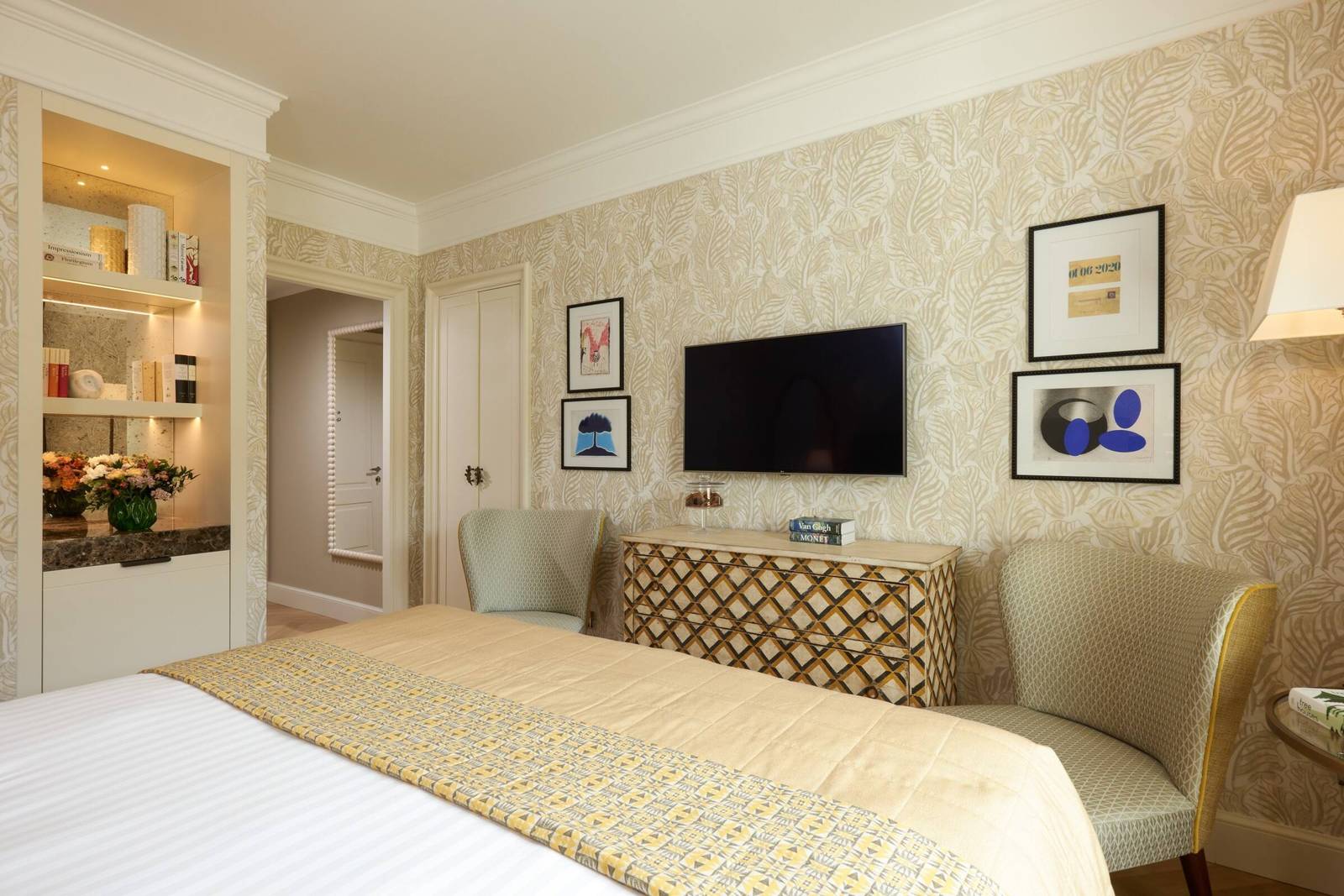 佛羅倫斯 Hotel Savoy Superior 客房