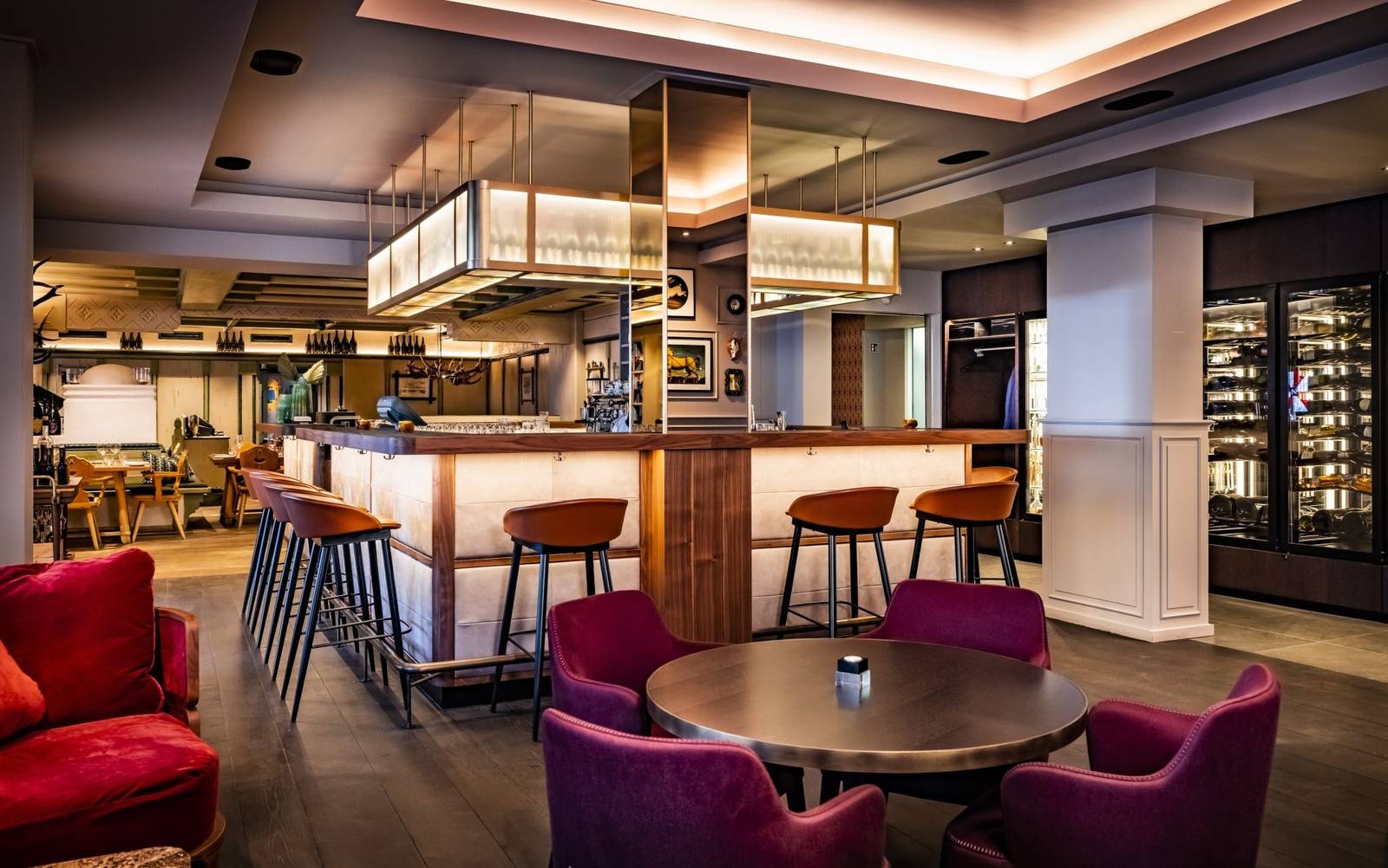 Schwarzer Adler Secret Bar 吧台