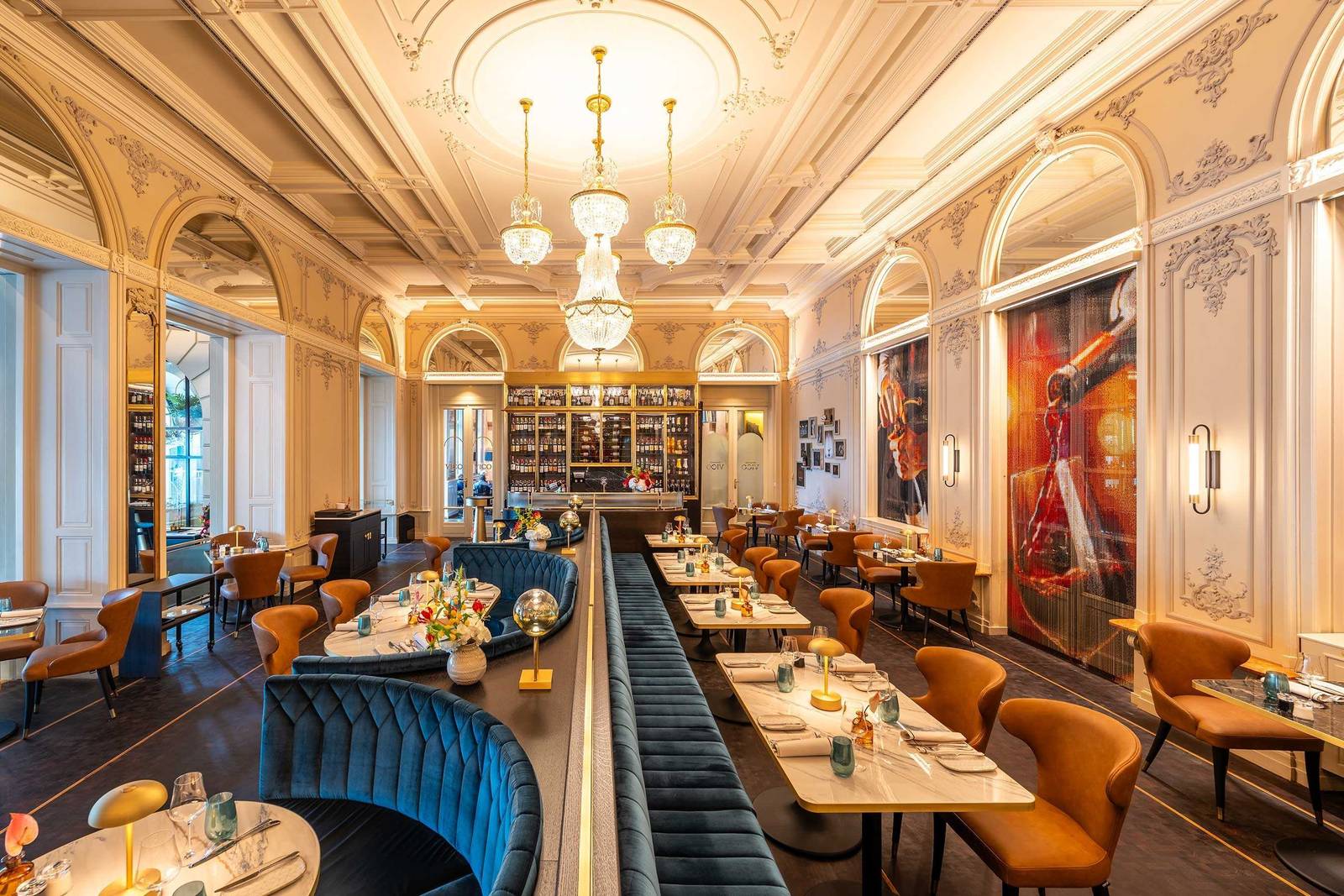 琉森 Schweizerhof 酒店 Brasserie VICO 餐廳