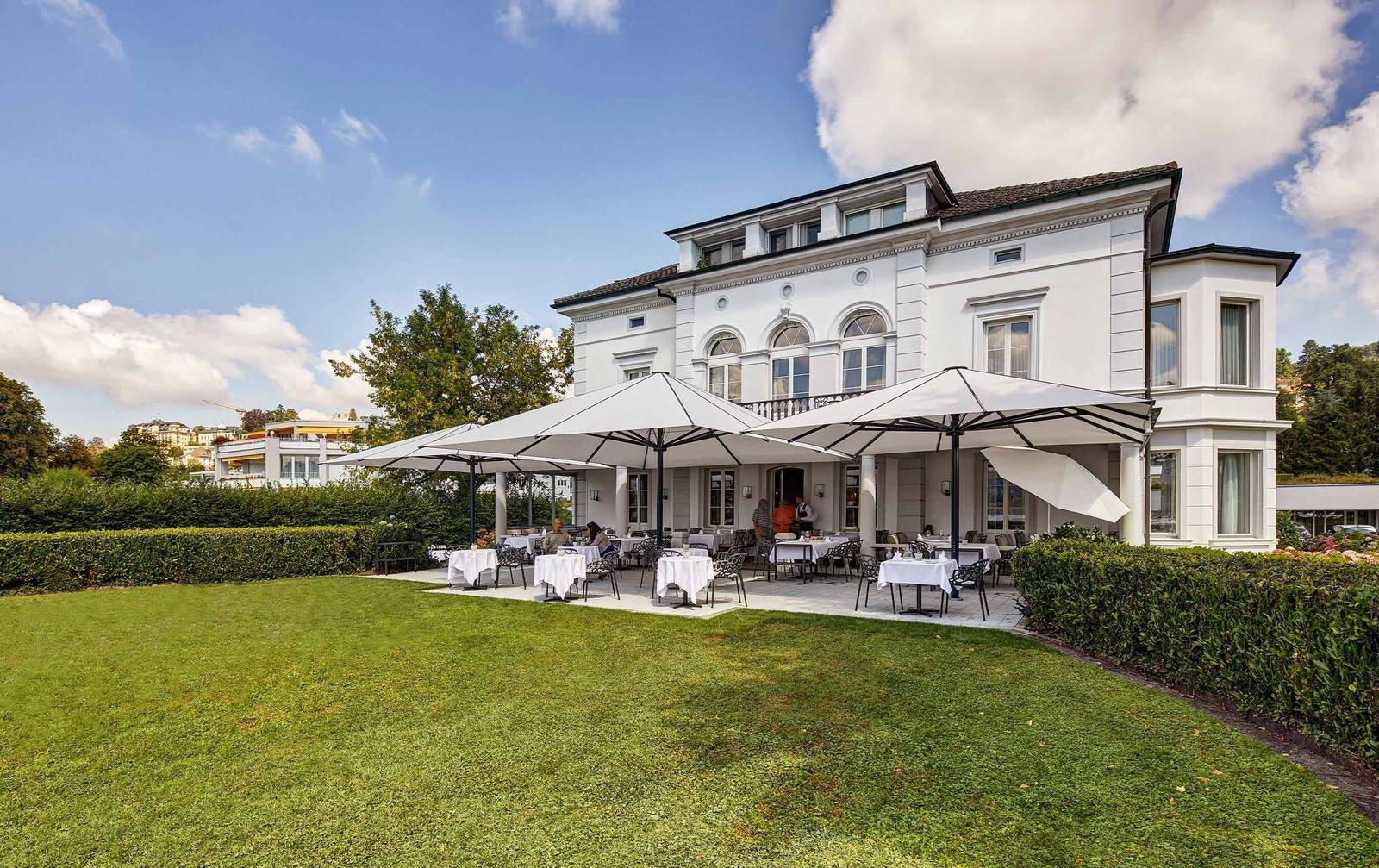 VILLA Schweizerhof 湖畔別墅餐廳