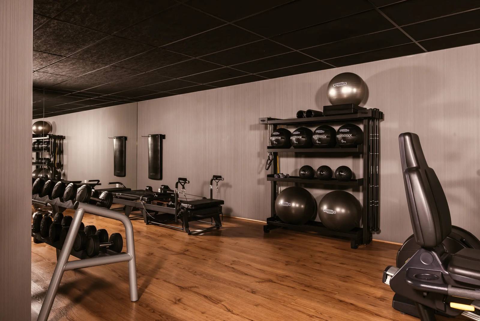 Hotel Único Madrid Technogym 健身房