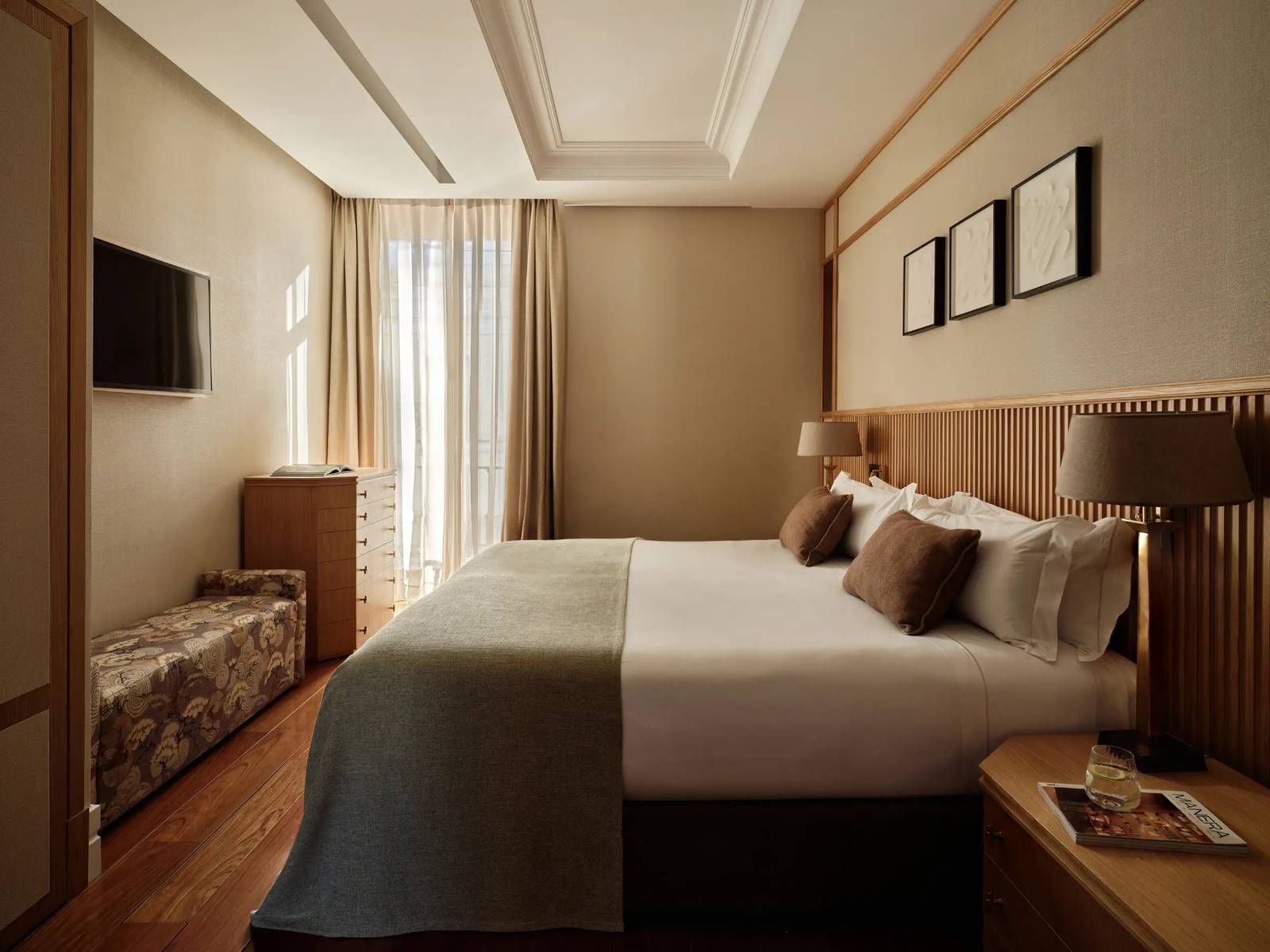Hotel Único Madrid Grand Suite 臥室