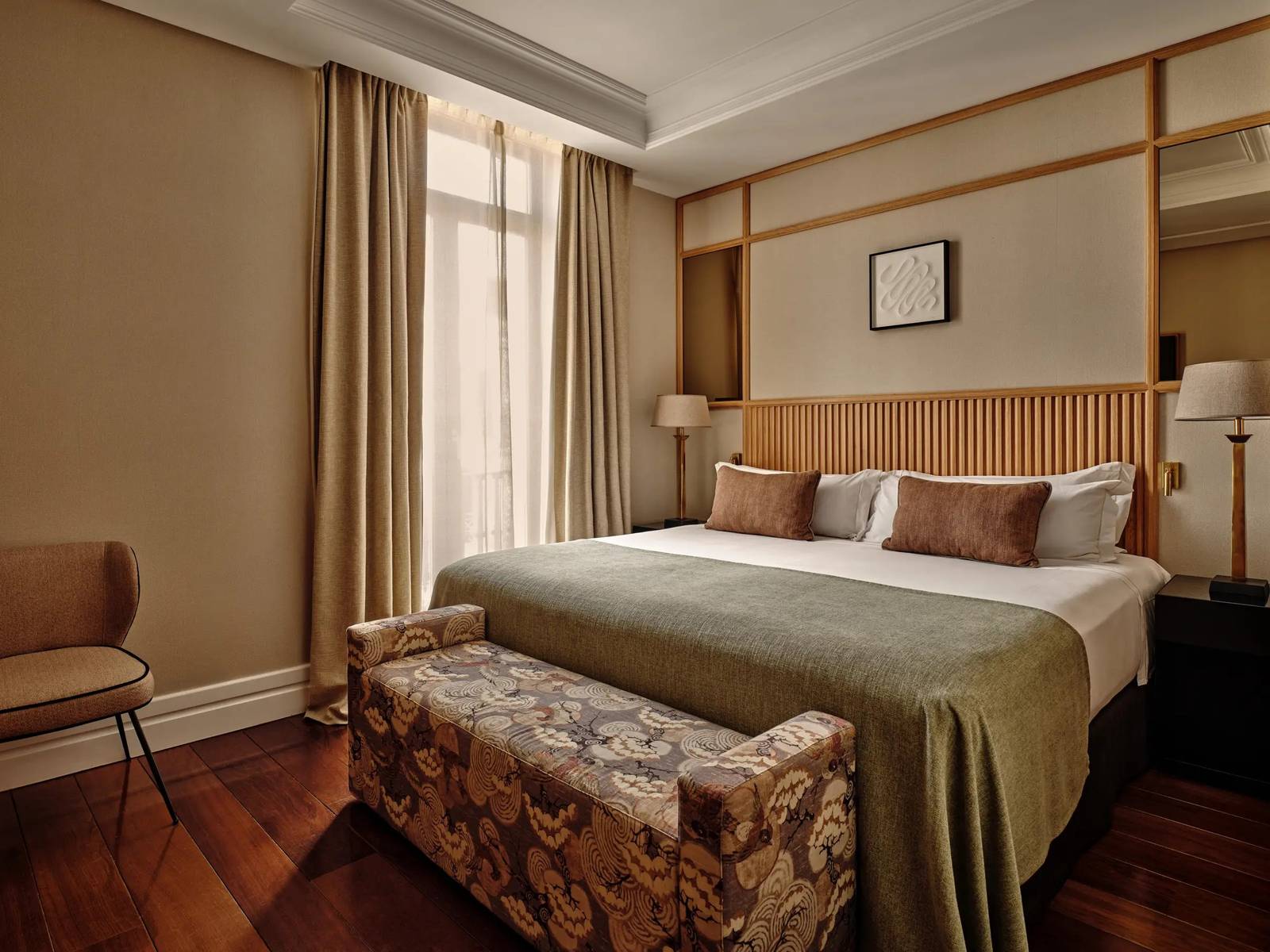 Hotel Único Madrid Junior Suite 臥室