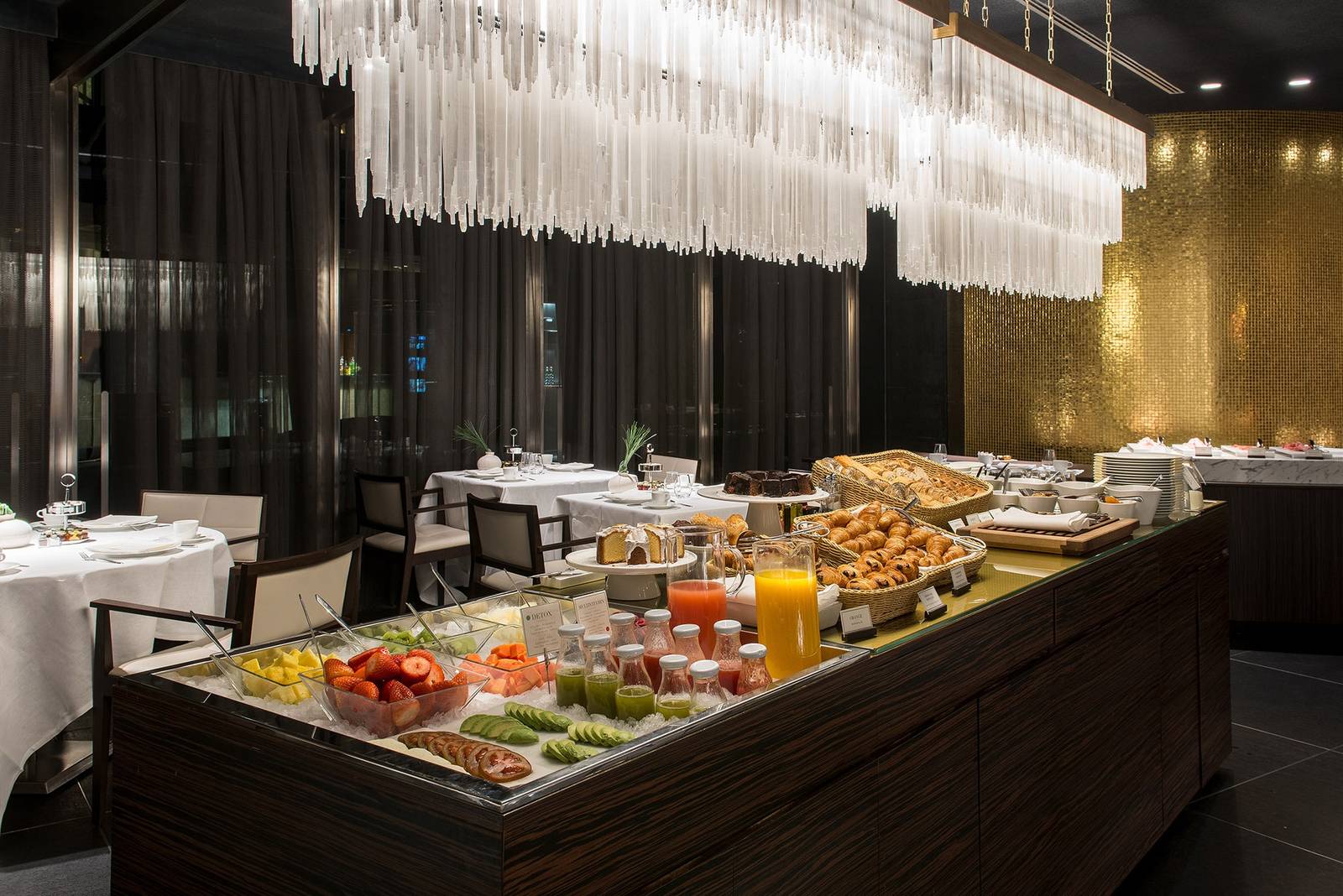 馬德里 Hotel Urban 早餐自助吧