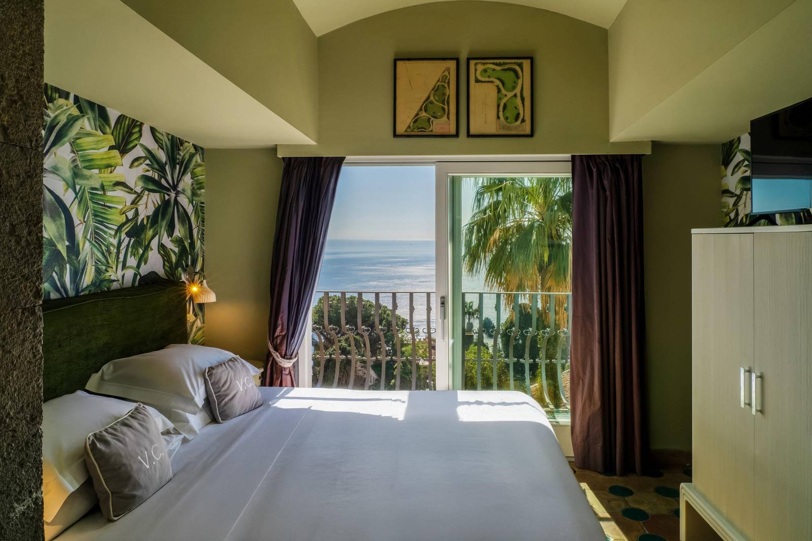 陶爾米納 Hotel Villa Carlotta Double Deluxe 客房