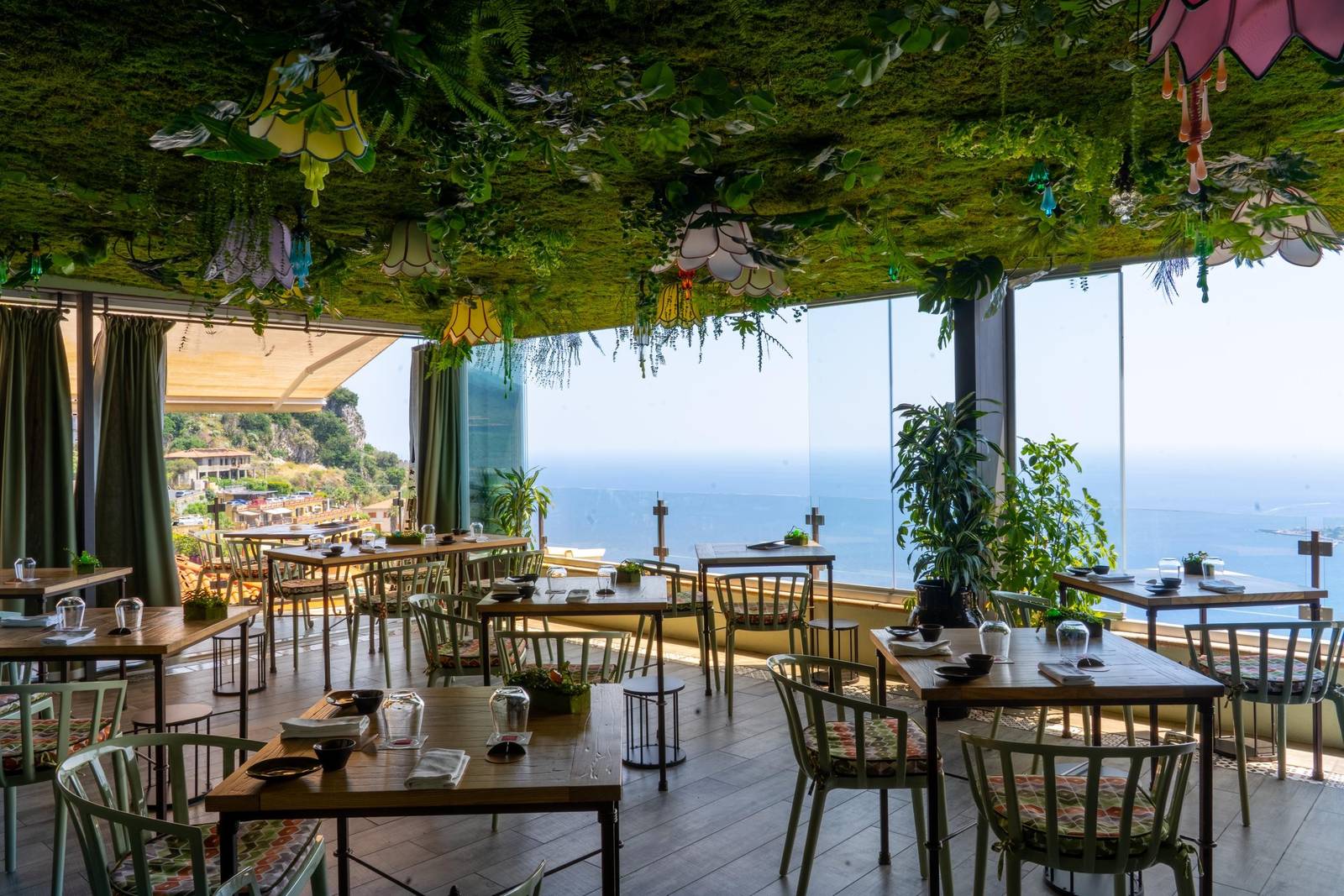 Villa Ducale Incanto 餐廳屋頂露台座位