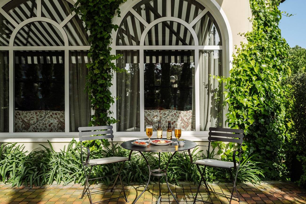Hotel Villa Soro Eguzki Soro 花園露台座位