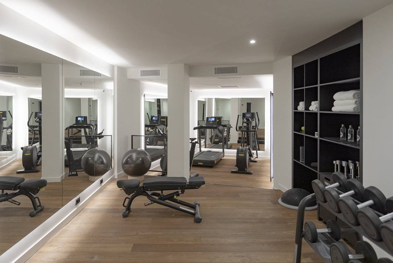 Hotel Villa Soro Technogym 健身房