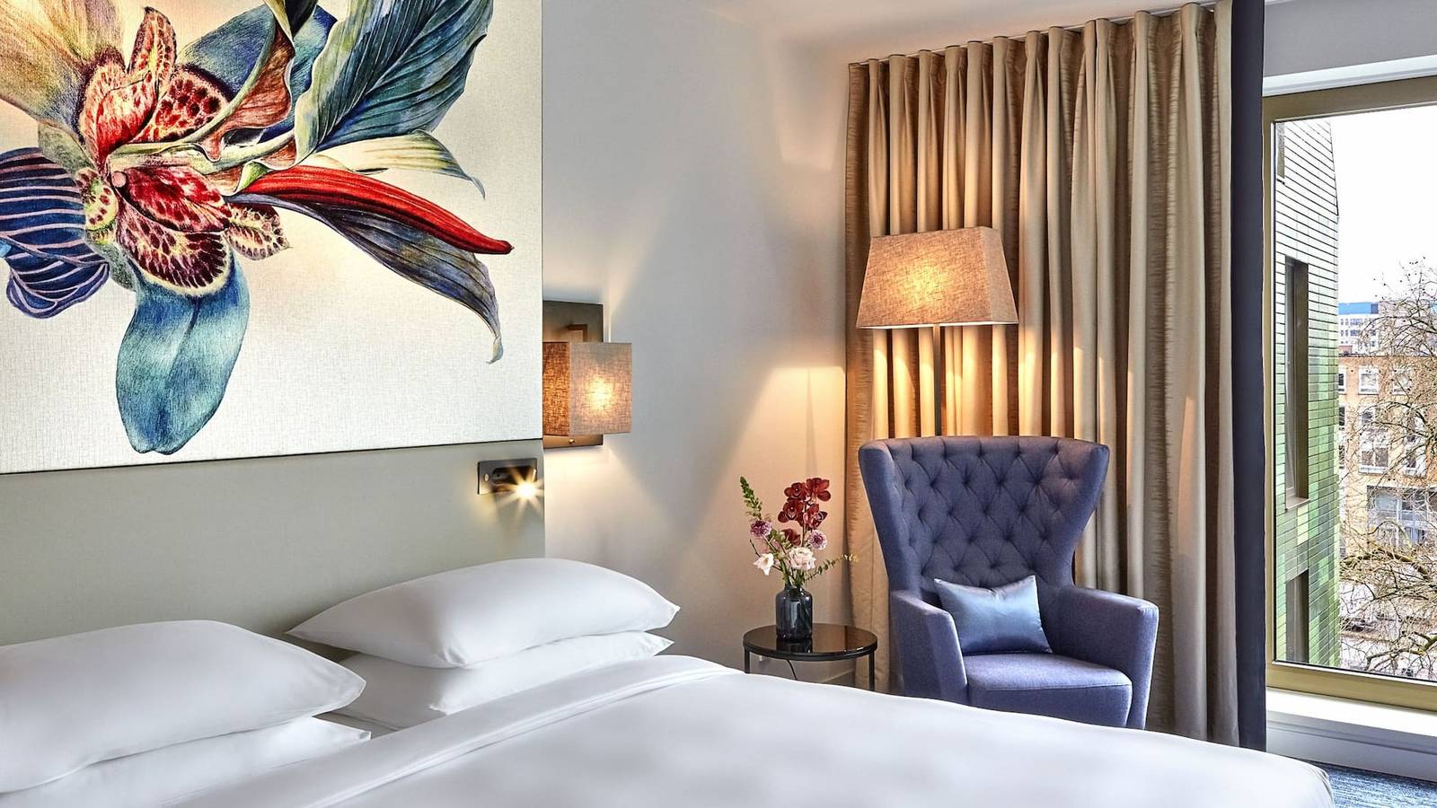 阿姆斯特丹 Hyatt Regency Amsterdam 一大床客房