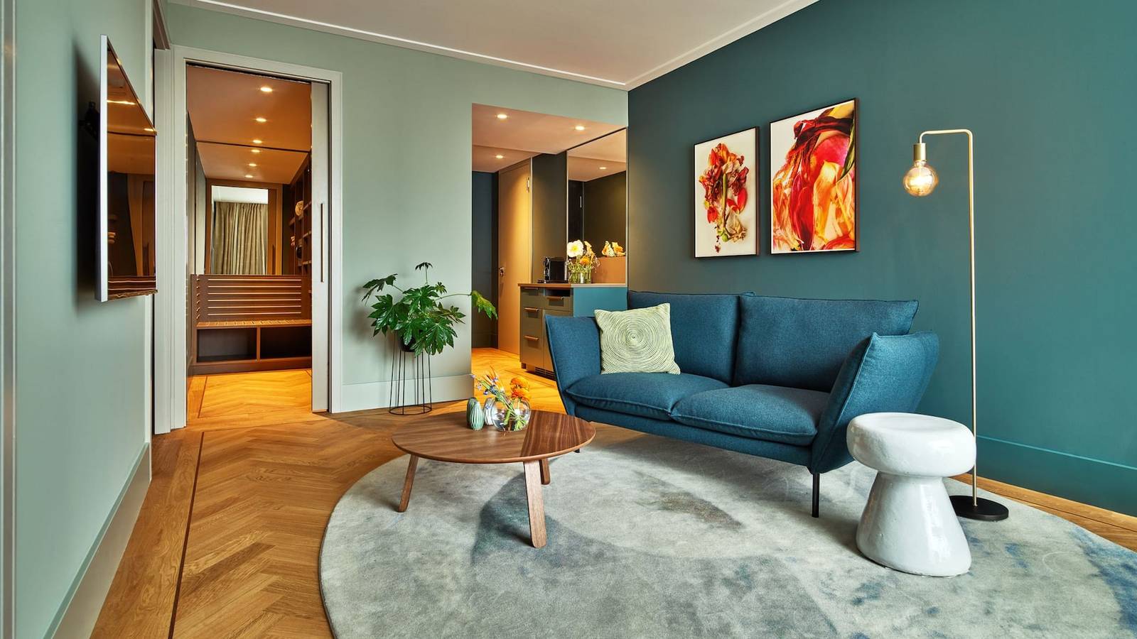 阿姆斯特丹 Hyatt Regency Amsterdam Regency Suite 起居區