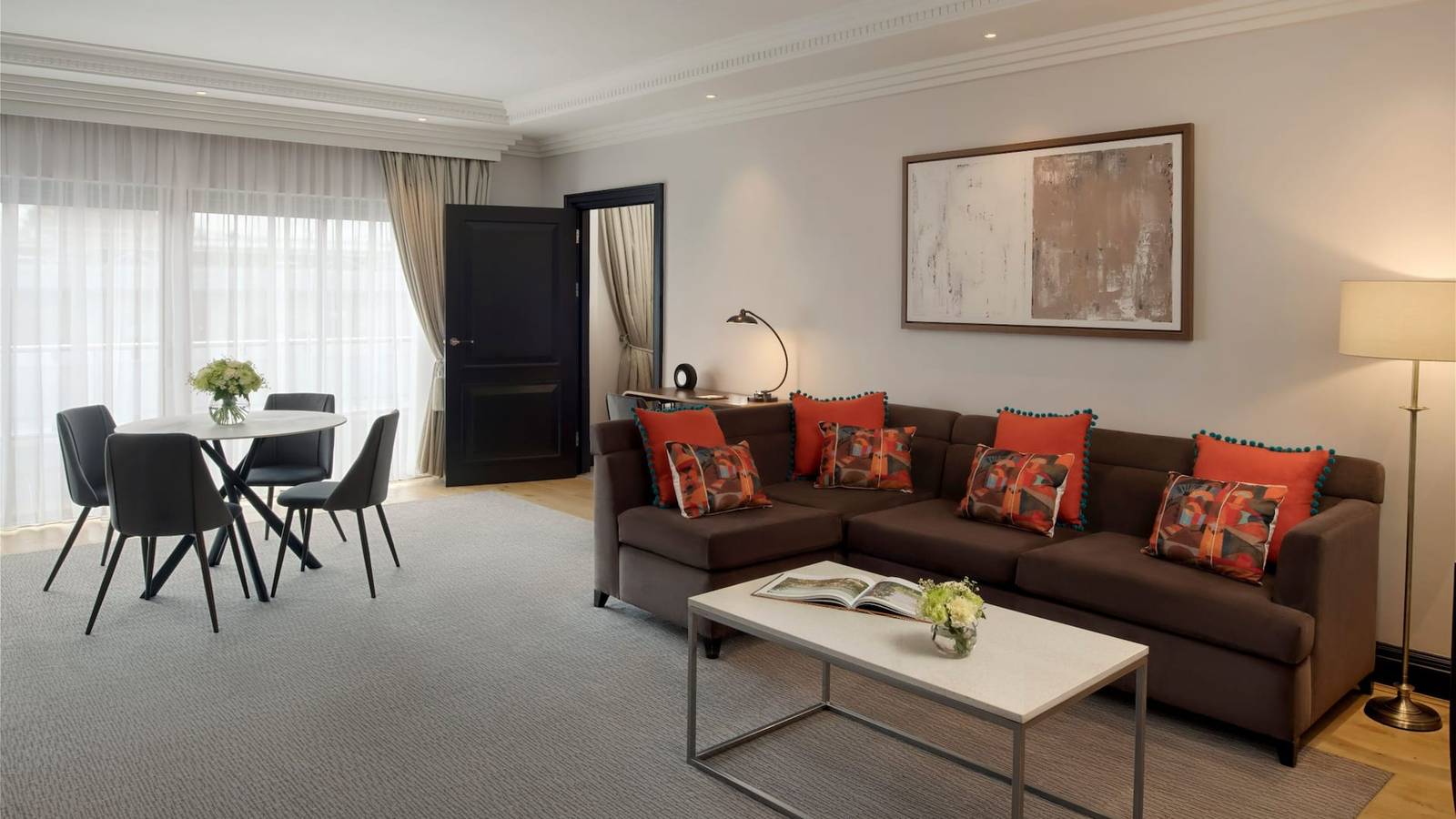 倫敦 Hyatt Regency The Churchill Premium Balcony Suite 起居室