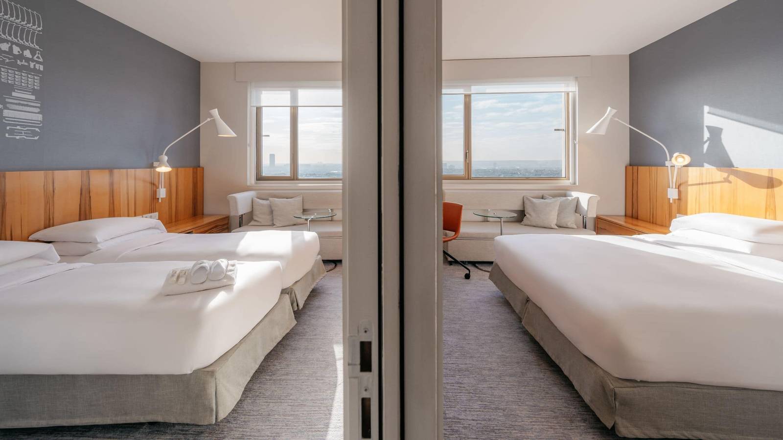 Hyatt Regency Paris Etoile 相連式家庭房