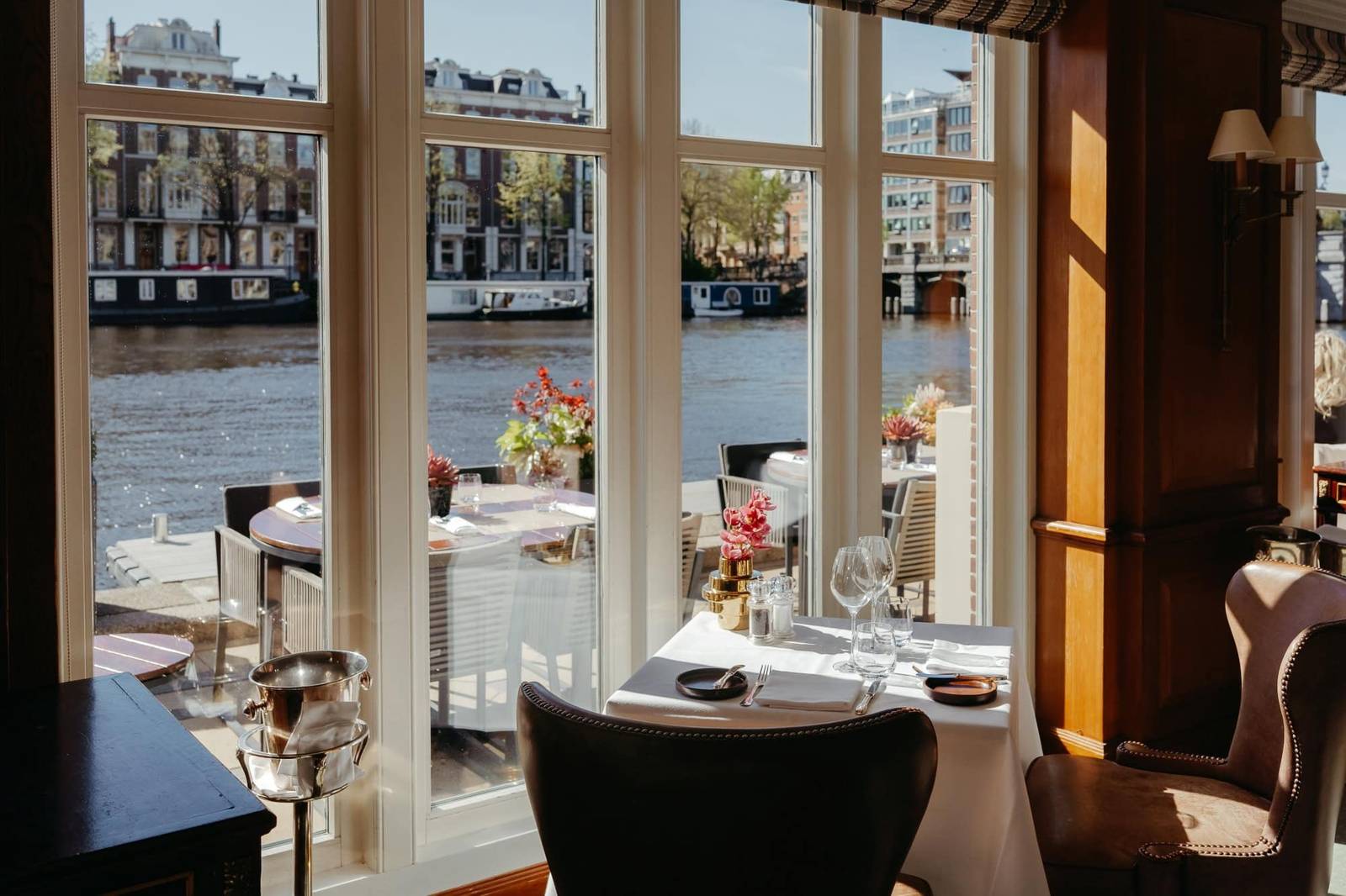 阿姆斯特丹 InterContinental Amstel Amsterdam The Dining Room 河景座位