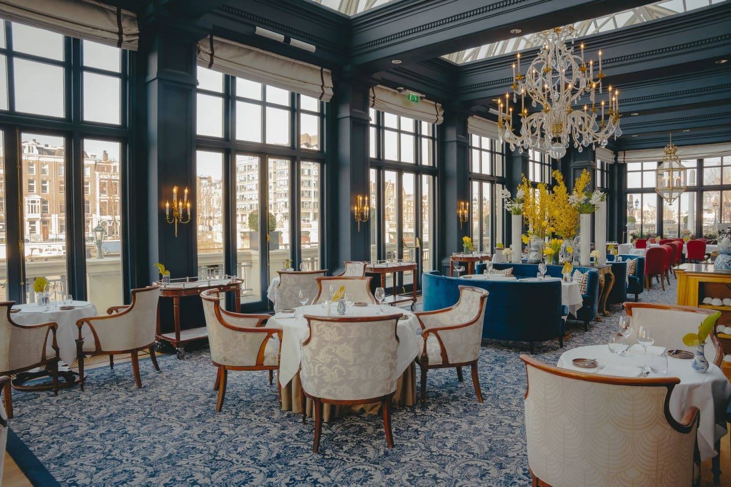 阿姆斯特丹 InterContinental Amstel Amsterdam Amstel Lounge 用餐區