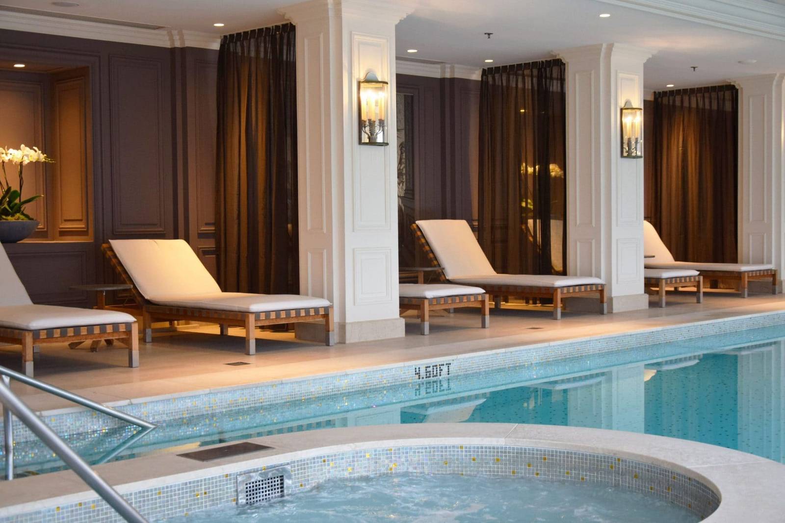 阿姆斯特丹 InterContinental Amstel Amsterdam 泳池與按摩池