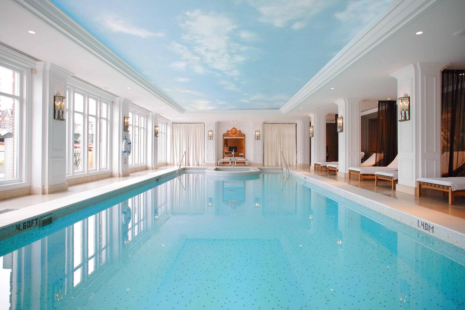 阿姆斯特丹 InterContinental Amstel Amsterdam 河面高度的溫水室內泳池