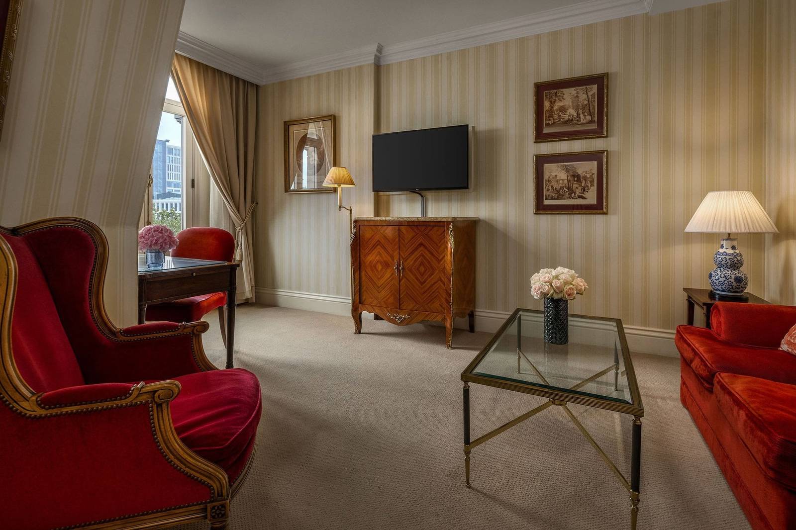 阿姆斯特丹 InterContinental Amstel Amsterdam Penthouse Suite 起居區
