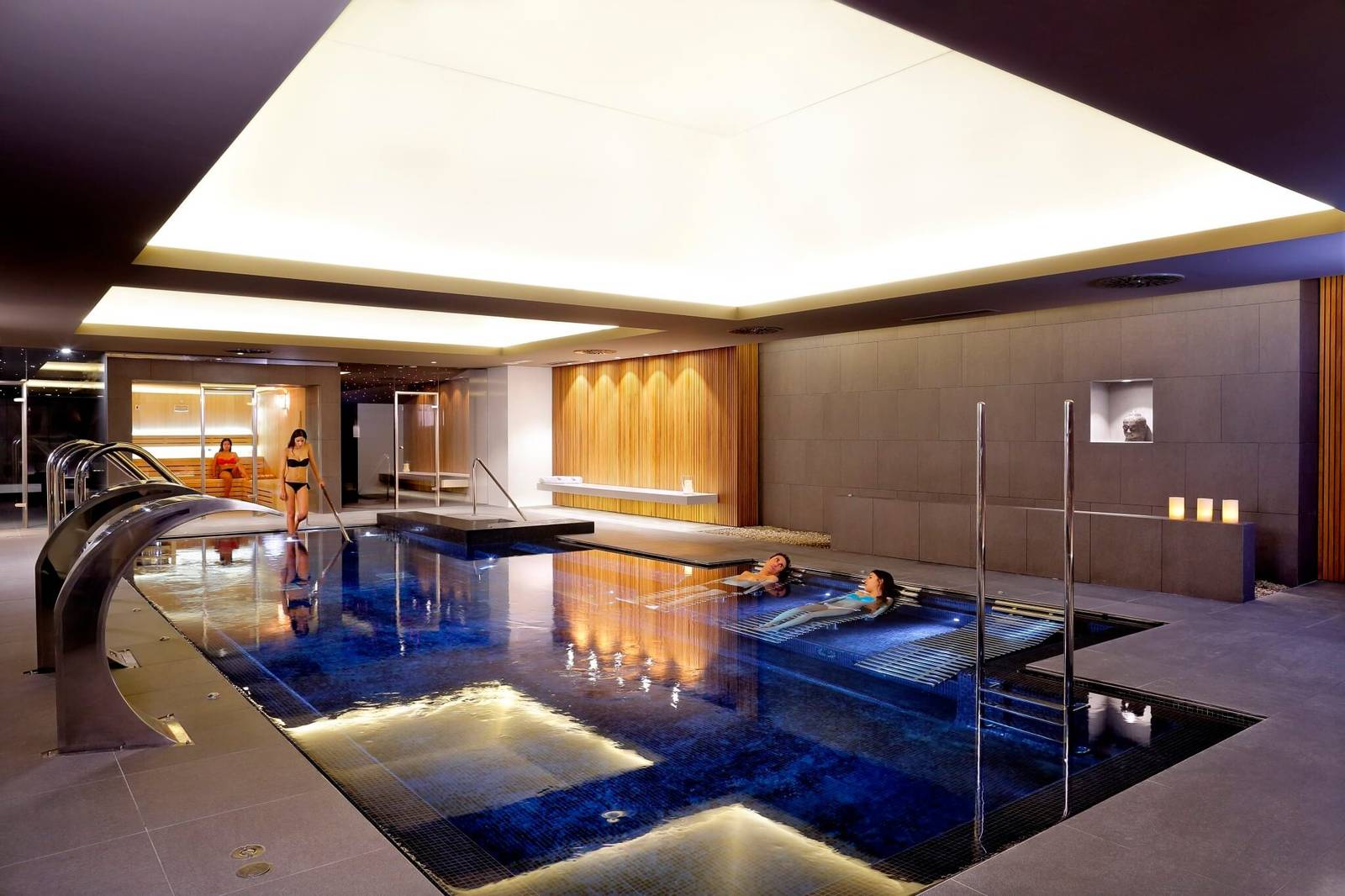 巴塞隆納洲際酒店 Spa 水療池按摩設施