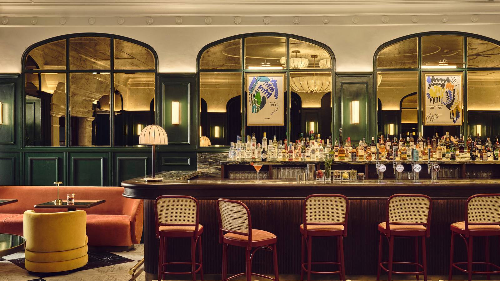 愛丁堡 InterContinental Edinburgh The George Le Petit Beefbar 吧台