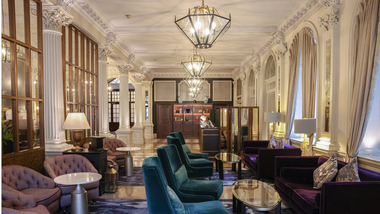 愛丁堡 InterContinental Edinburgh The George 大廳休息區
