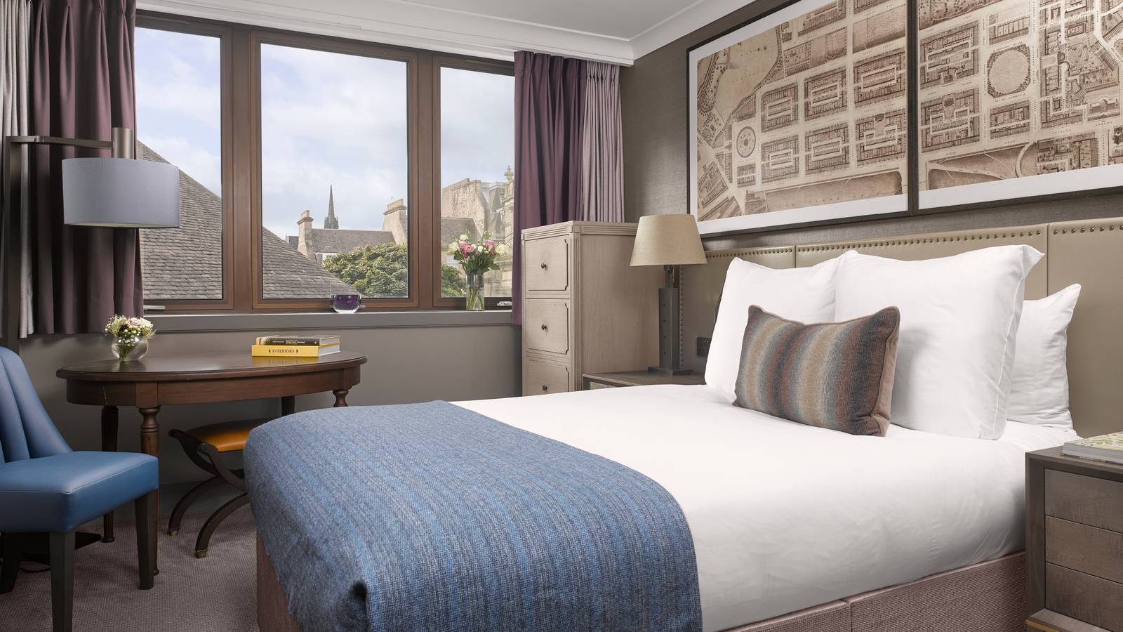 愛丁堡 InterContinental Edinburgh The George Classic 客房