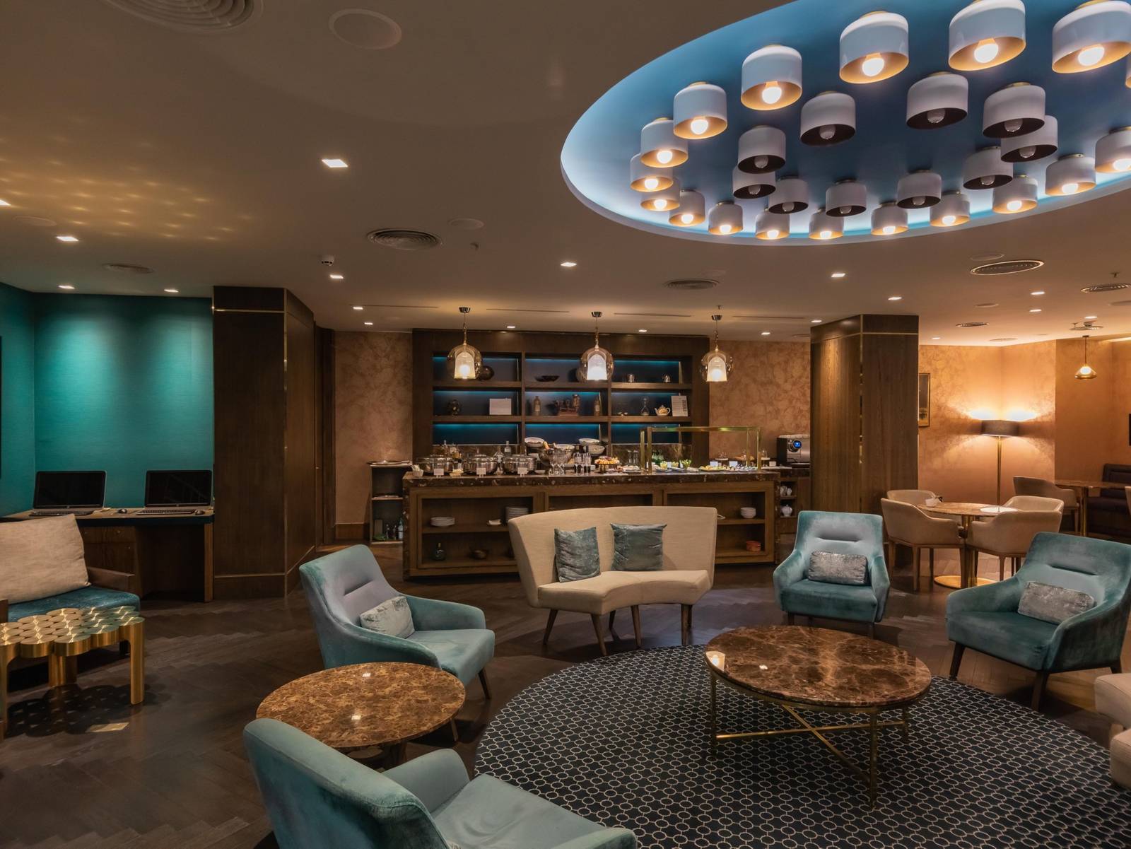 里斯本洲際酒店 Club Lounge 座位區