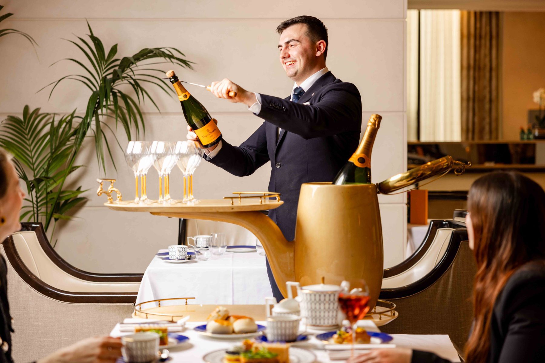 倫敦公園巷洲際酒店 Wellington Lounge 香檳英式下午茶