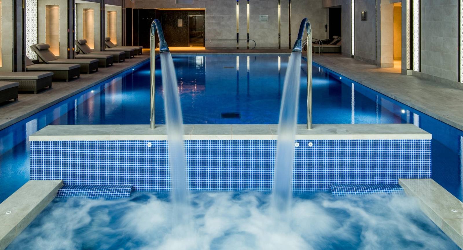 倫敦 O2 洲際酒店 Spa 按摩水柱放鬆池