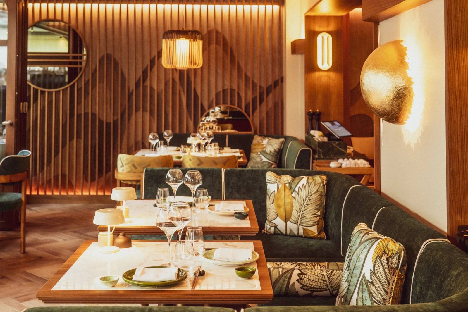 InterContinental Champs-Elysées Etoile Mido Paris 餐廳沙發座區
