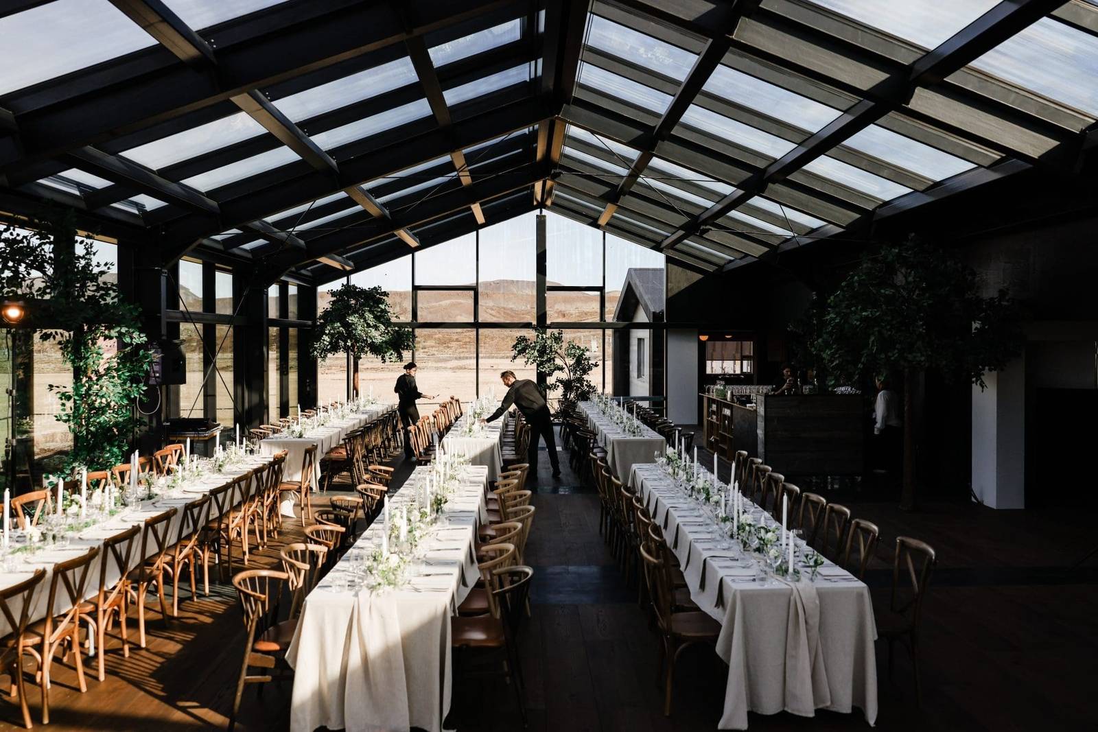 Glass House 玻璃屋餐廳內部