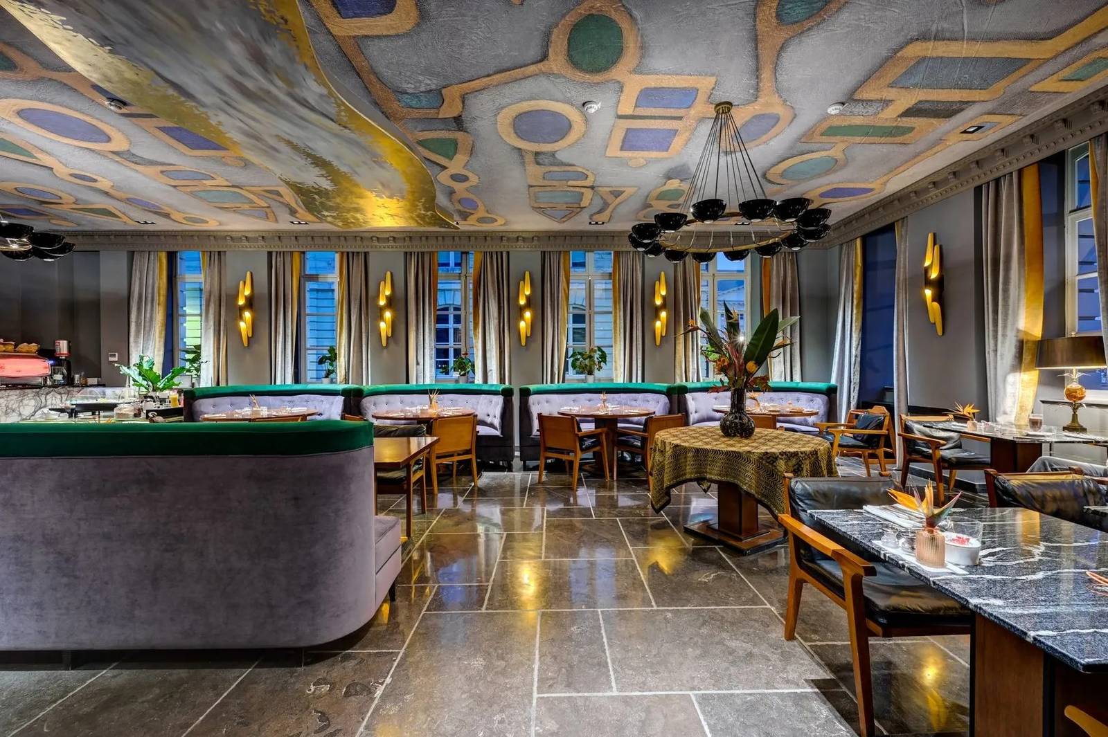 布魯塞爾 Juliana Hotel Brussels 餐廳用餐區