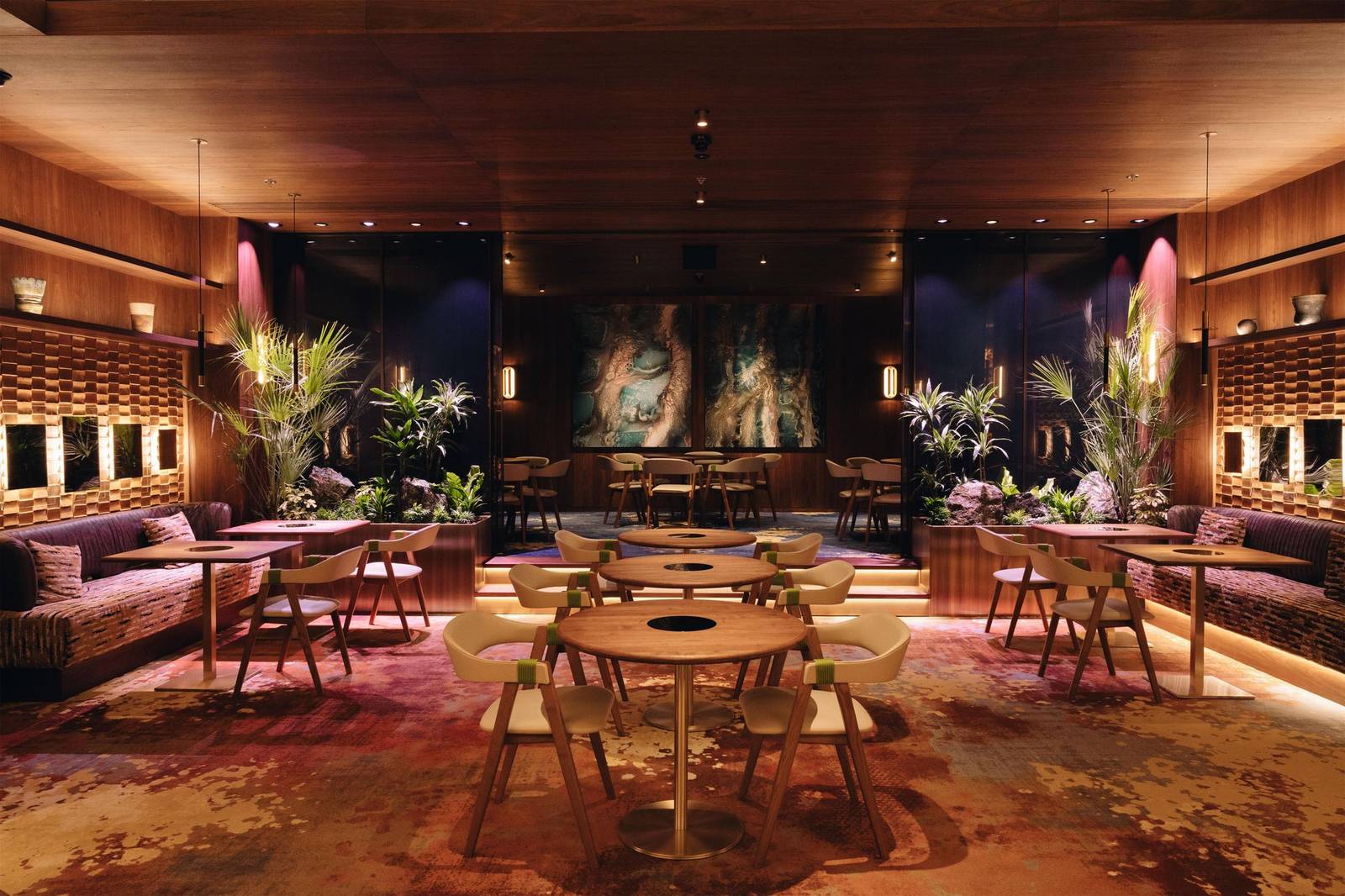 Nobu Budapest 用餐區