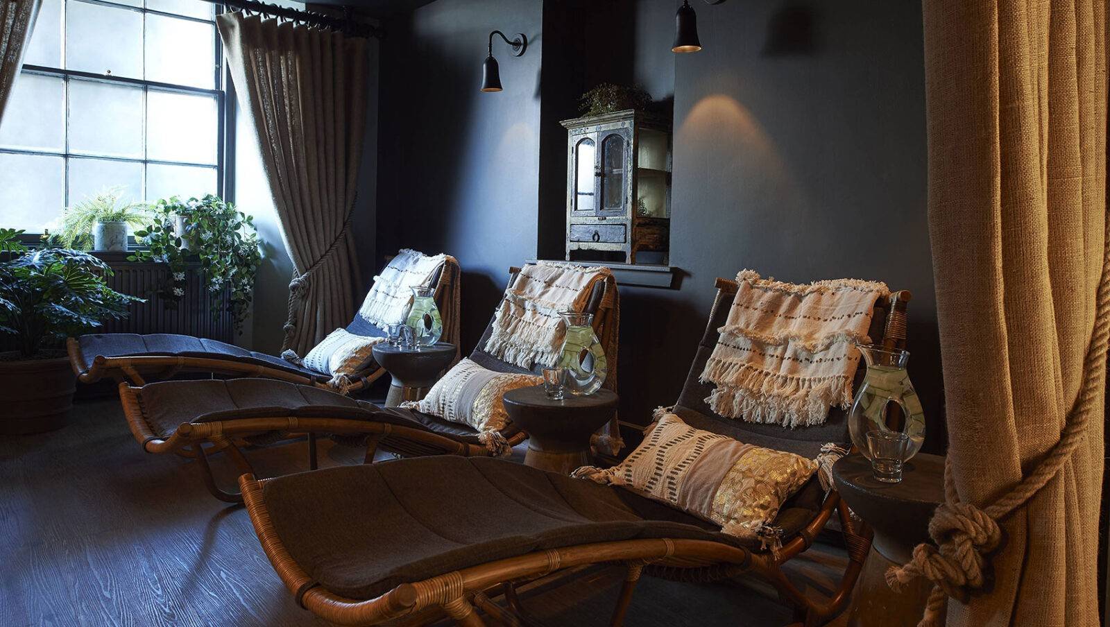 Kimpton Charlotte Square Spa 休憩區