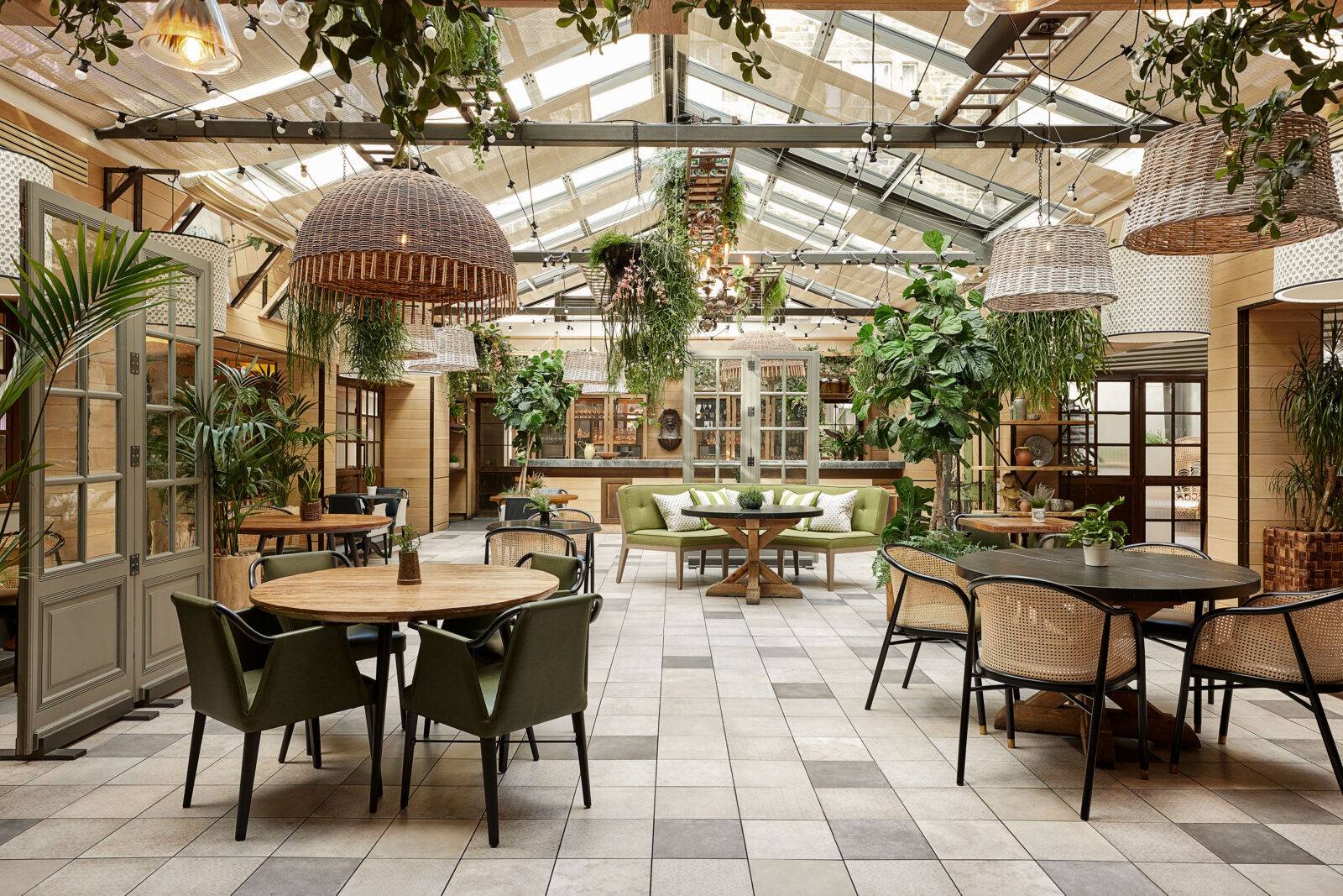 Kimpton Charlotte Square 玻璃屋頂中庭 The Garden