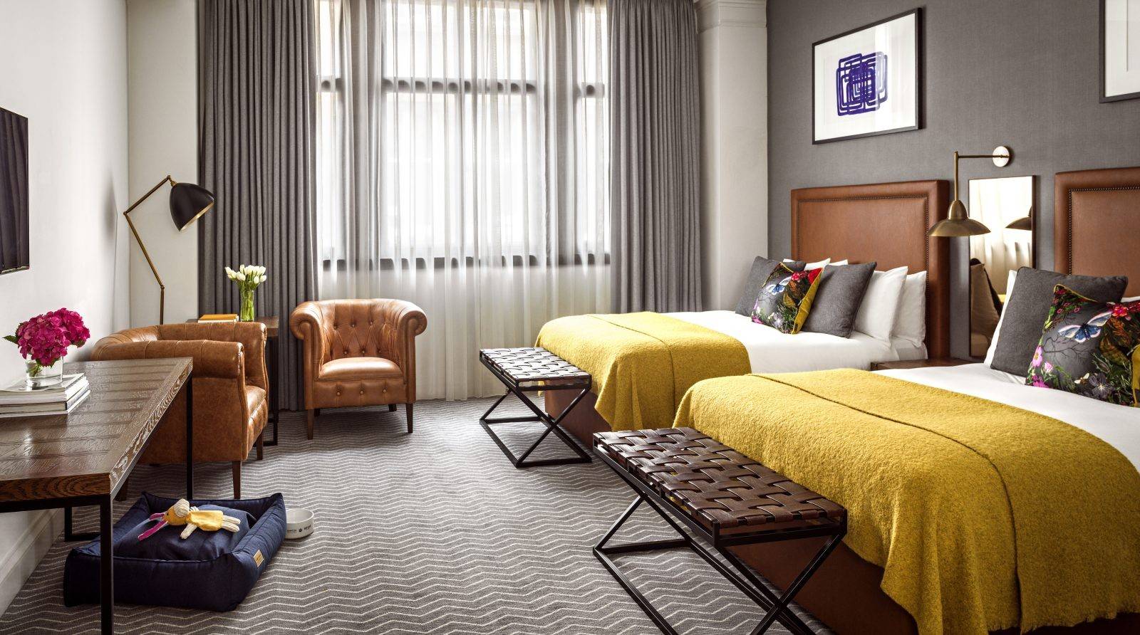 Kimpton Clocktower Hotel Two Double Premium 雙床客房
