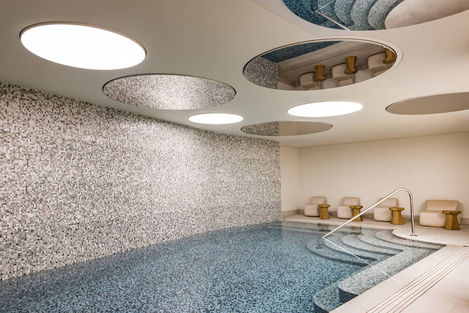 巴黎 Kimpton St Honoré 酒店 Maison CODAGE Spa 室內溫水泳池