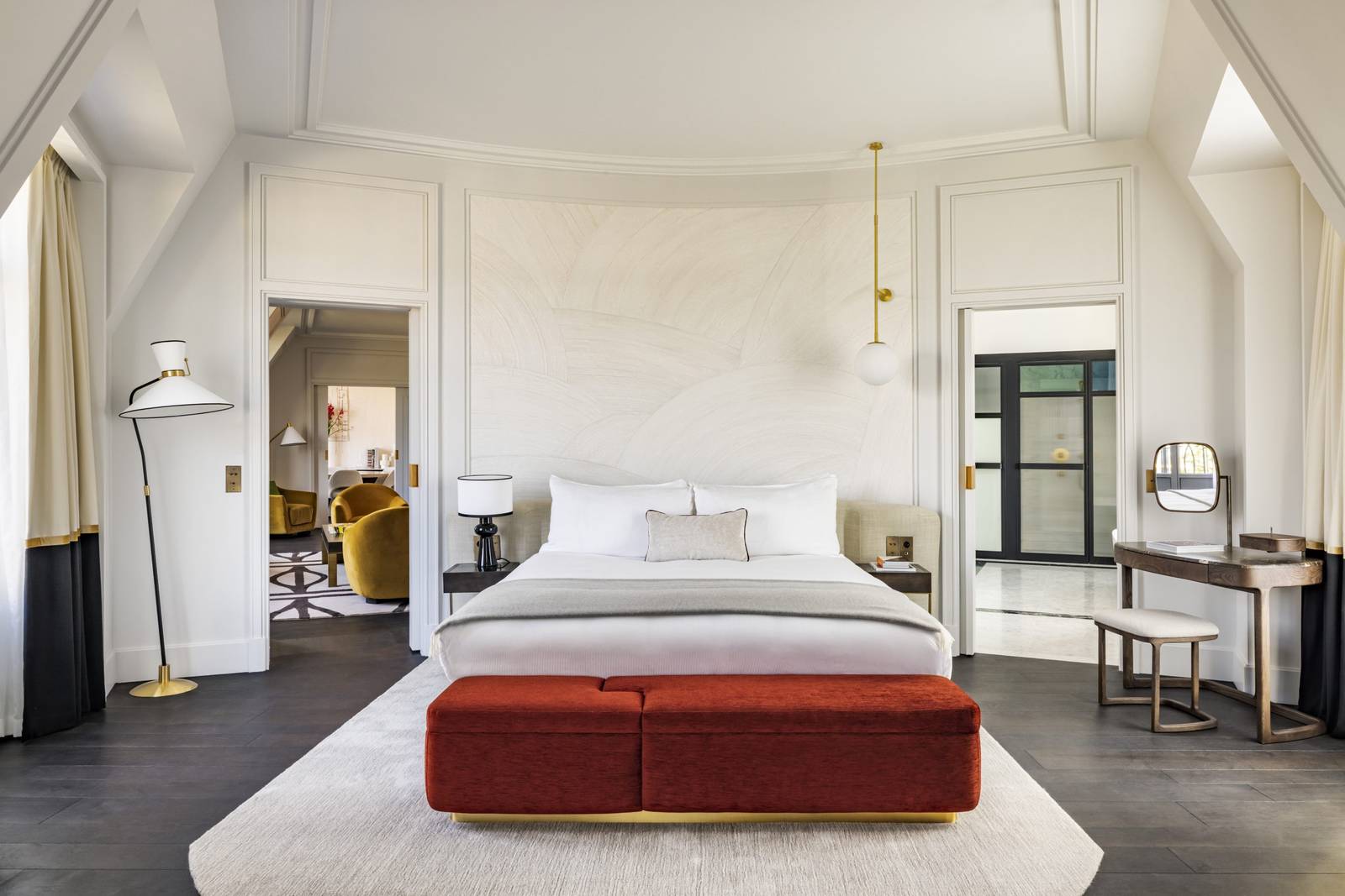 巴黎 Kimpton St Honoré 酒店 Suite Honoré 臥室