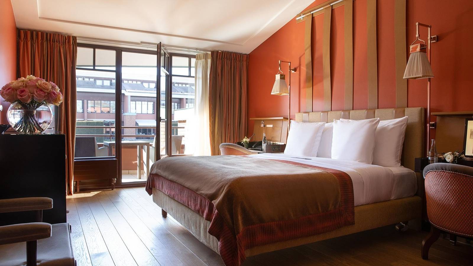 La Réserve Genève Junior Suite 臥室